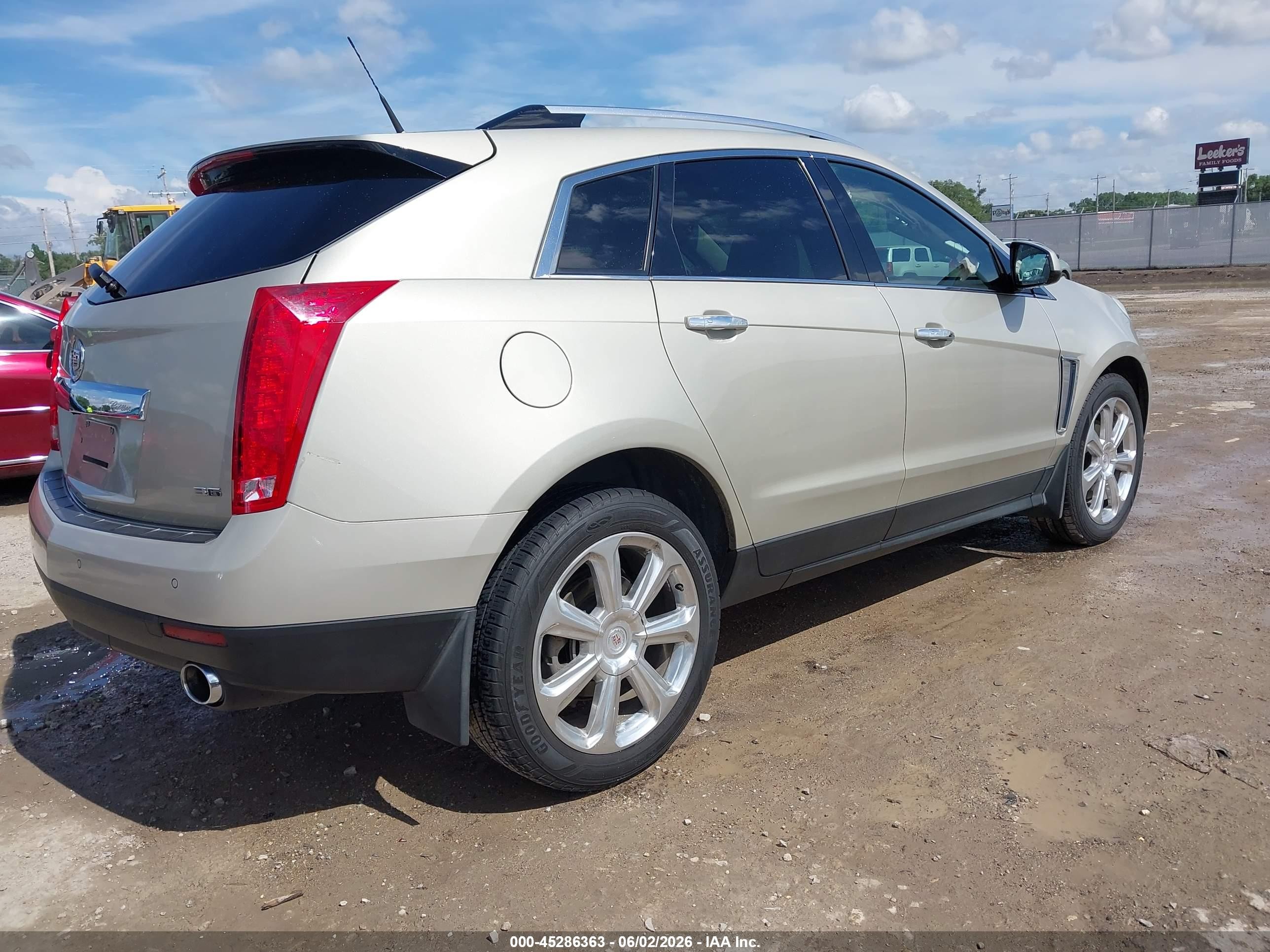 2013 Cadillac Srx Premium Collection Gold vin: 3GYFNEE3XDS519111
