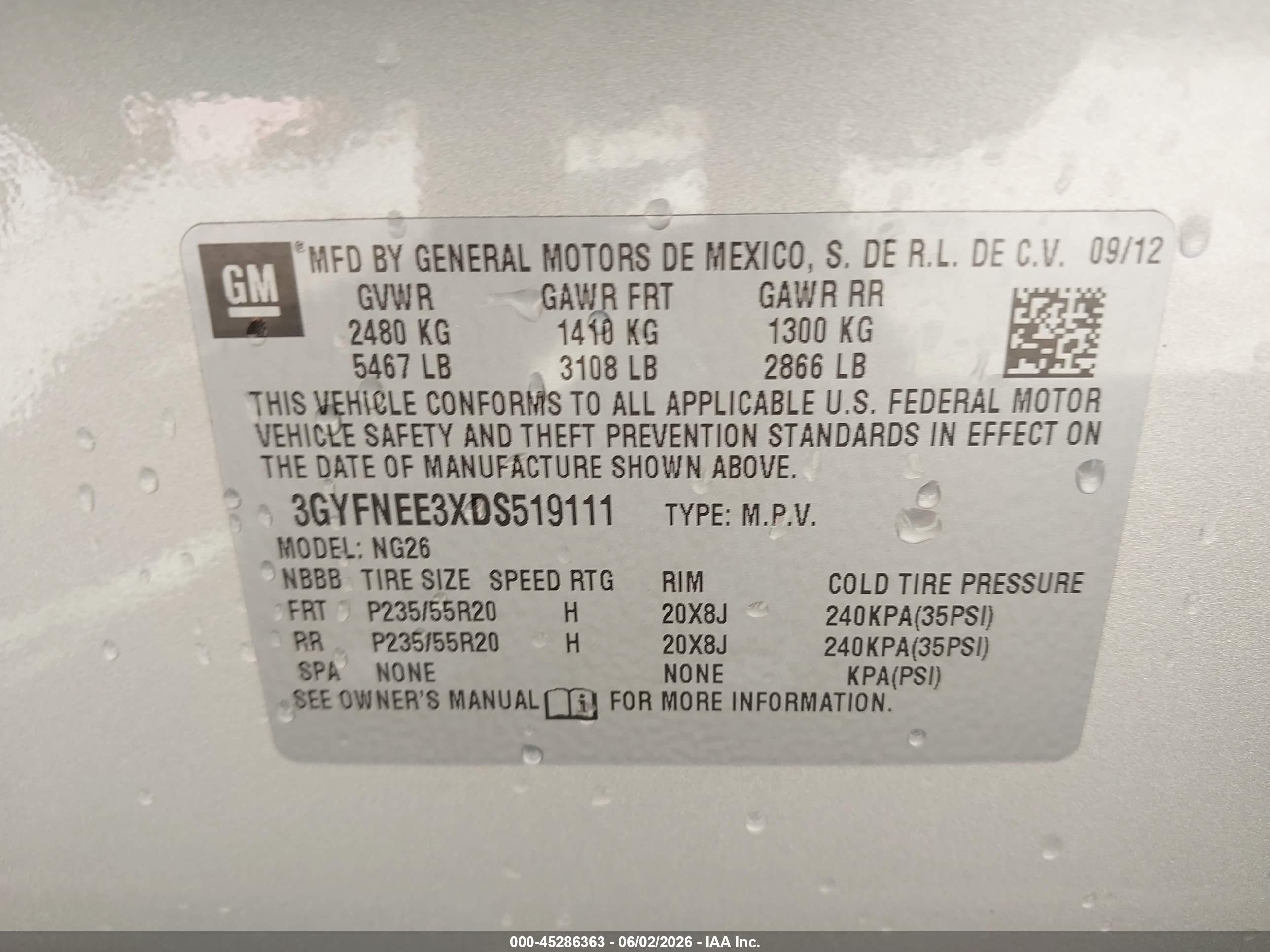 2013 Cadillac Srx Premium Collection Gold vin: 3GYFNEE3XDS519111