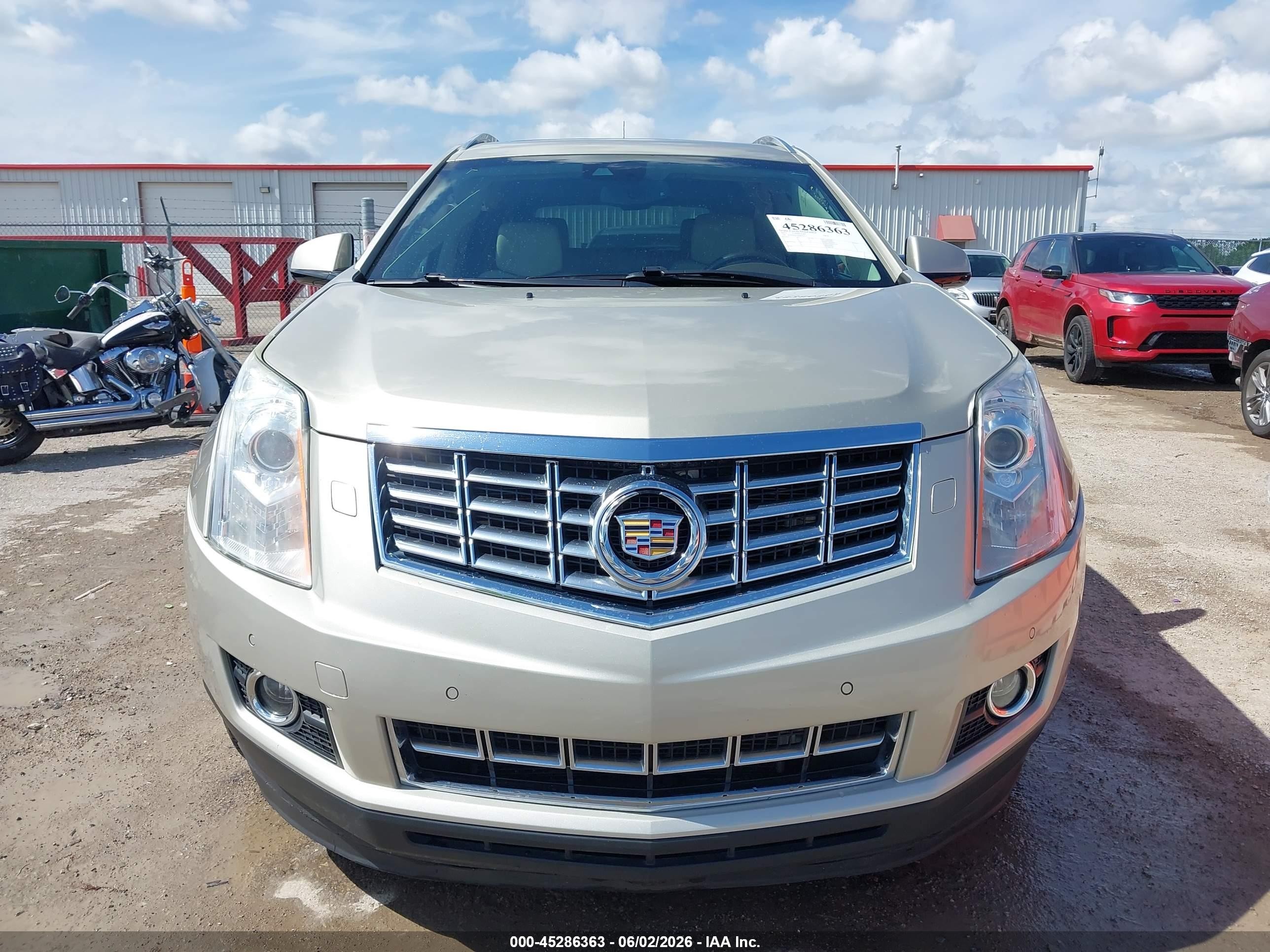 2013 Cadillac Srx Premium Collection Gold vin: 3GYFNEE3XDS519111