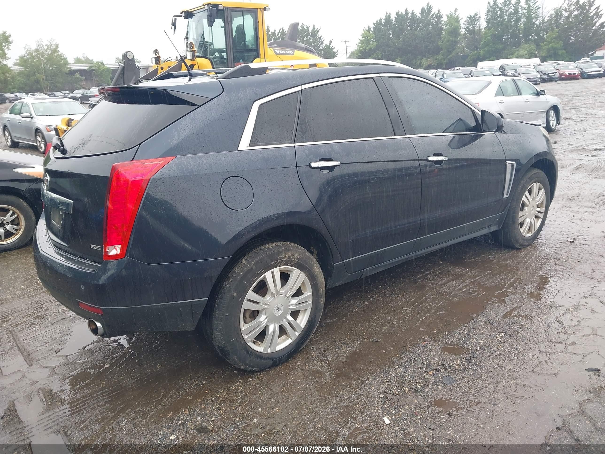 2014 Cadillac Srx Luxury Collection Blue vin: 3GYFNEE3XES531583