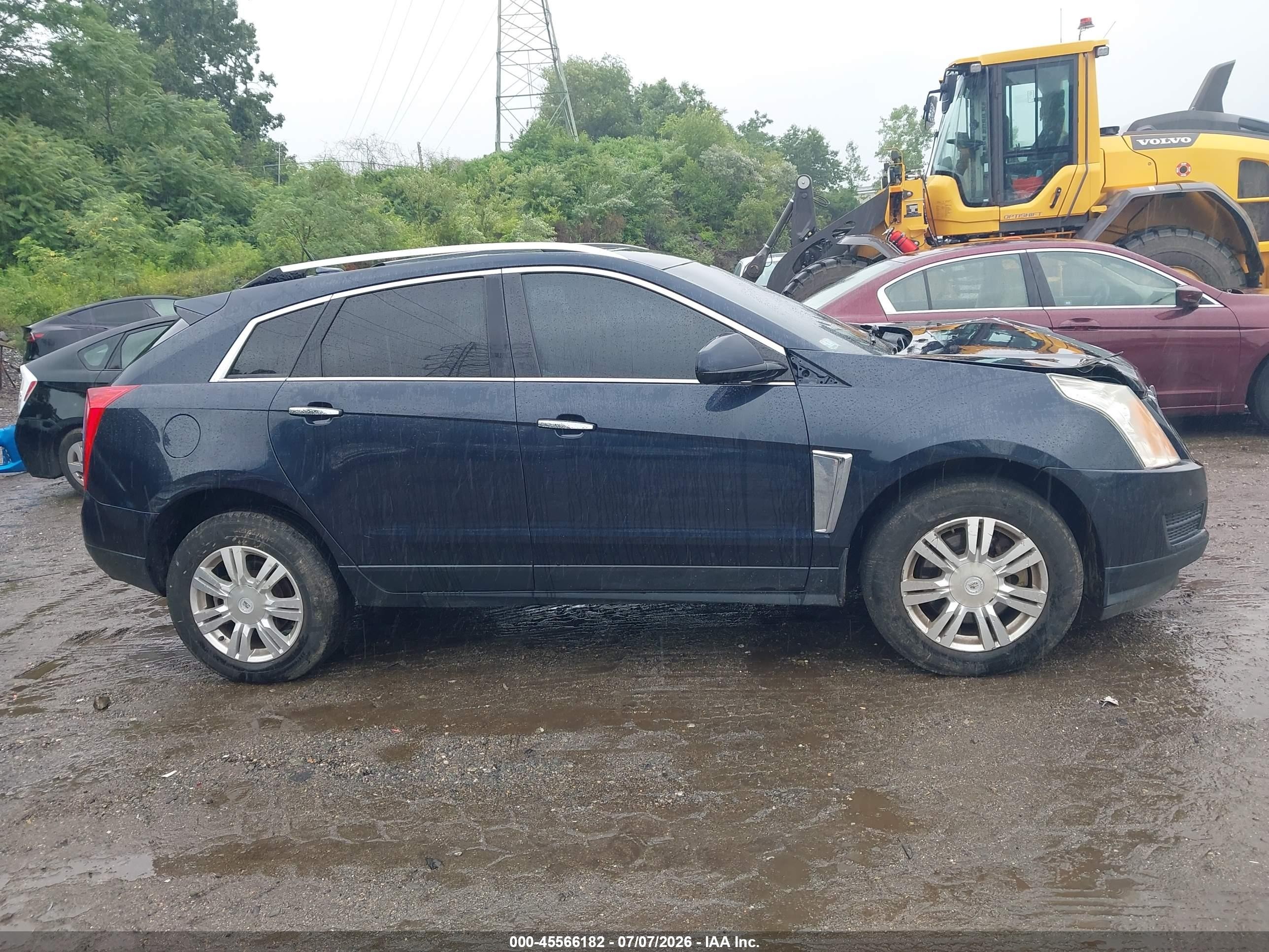 2014 Cadillac Srx Luxury Collection Blue vin: 3GYFNEE3XES531583