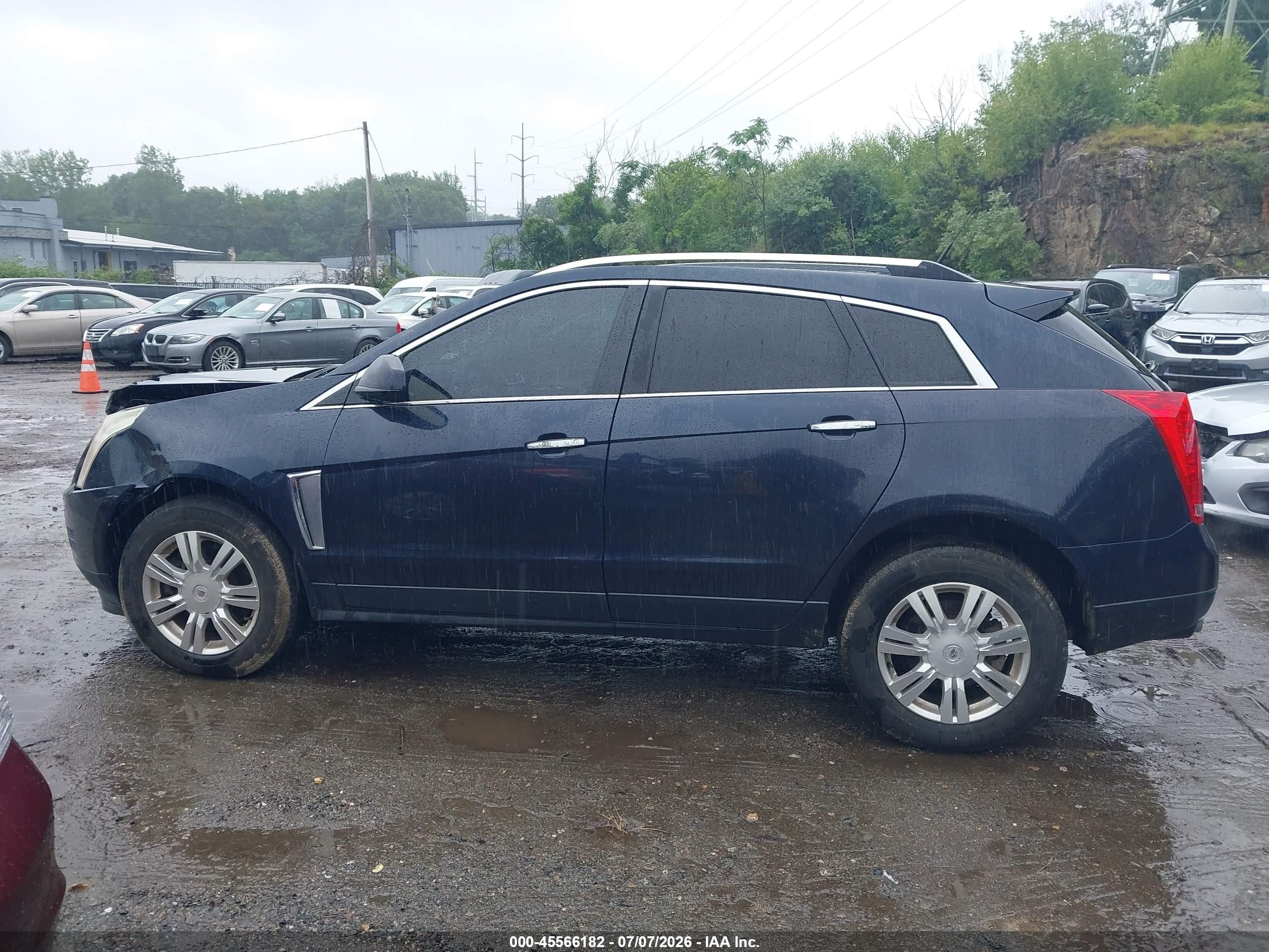 2014 Cadillac Srx Luxury Collection Blue vin: 3GYFNEE3XES531583