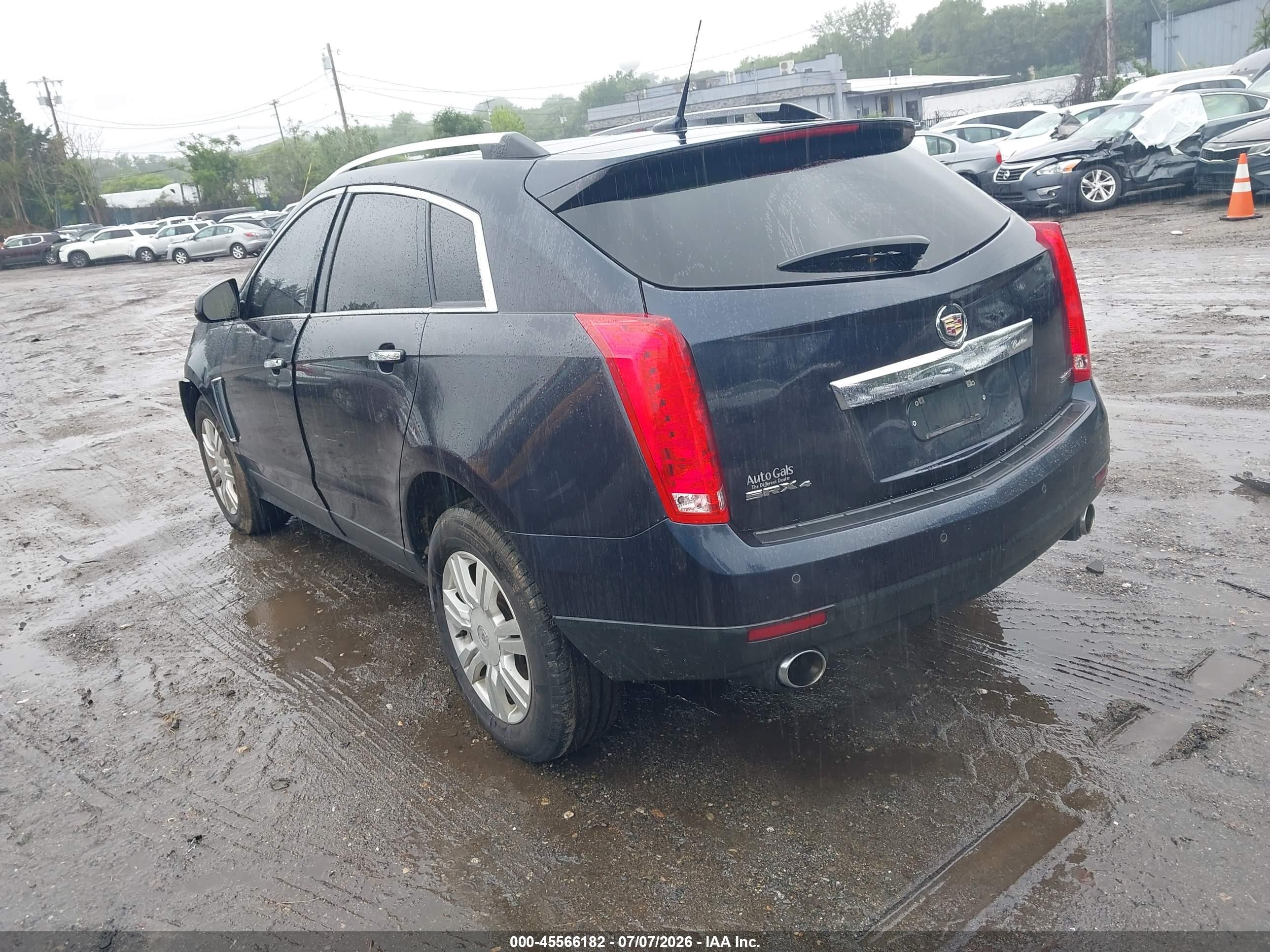 2014 Cadillac Srx Luxury Collection Blue vin: 3GYFNEE3XES531583