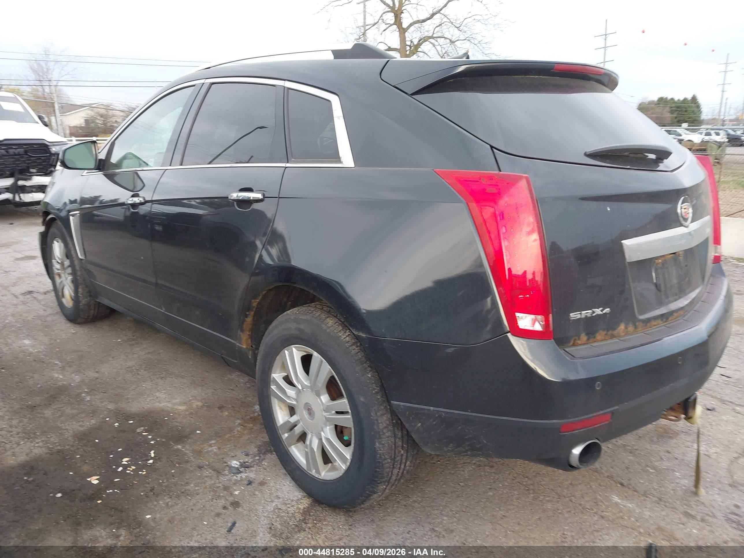 2014 Cadillac Srx Luxury Collection Black vin: 3GYFNEE3XES578273