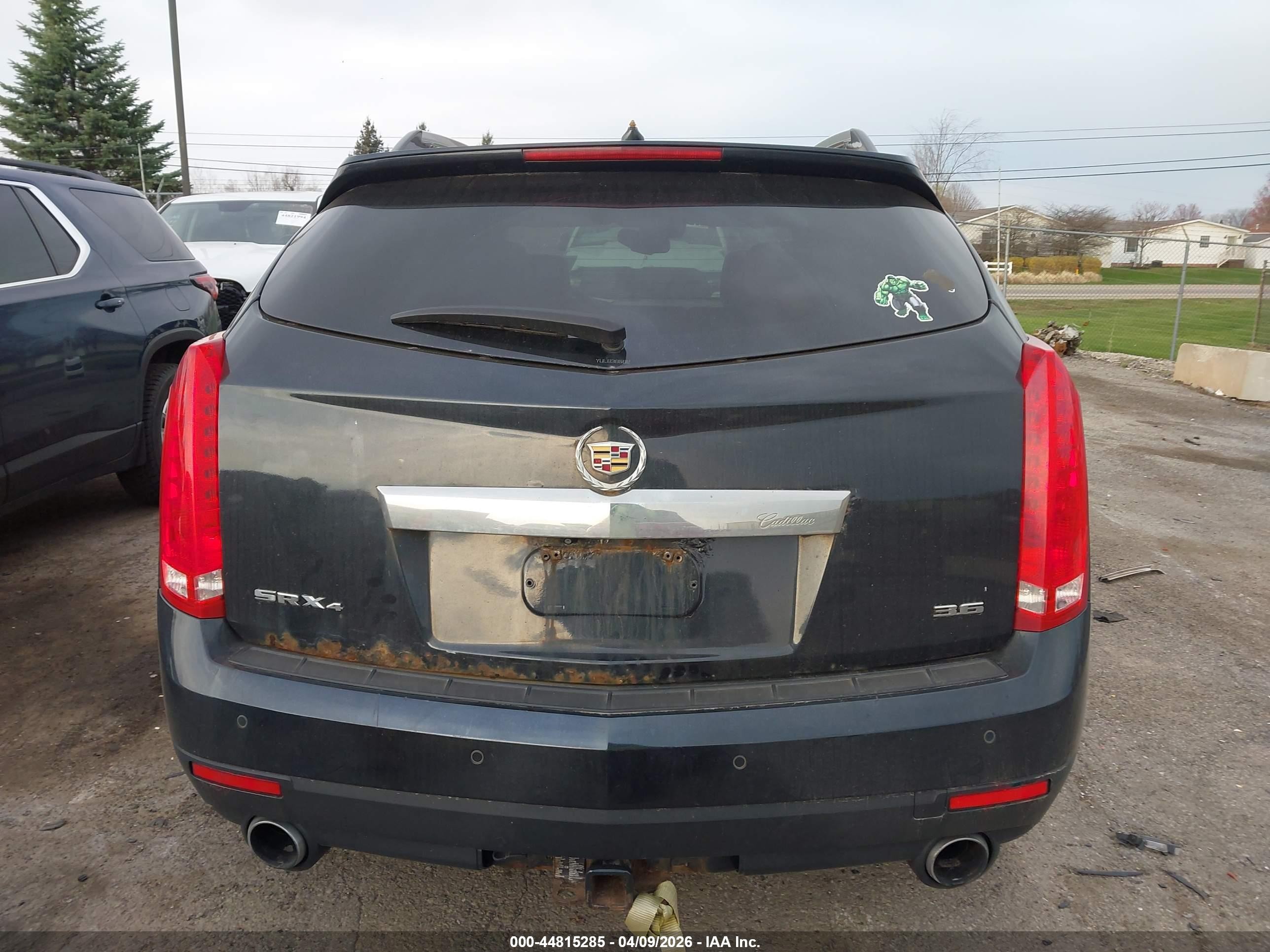 2014 Cadillac Srx Luxury Collection Black vin: 3GYFNEE3XES578273