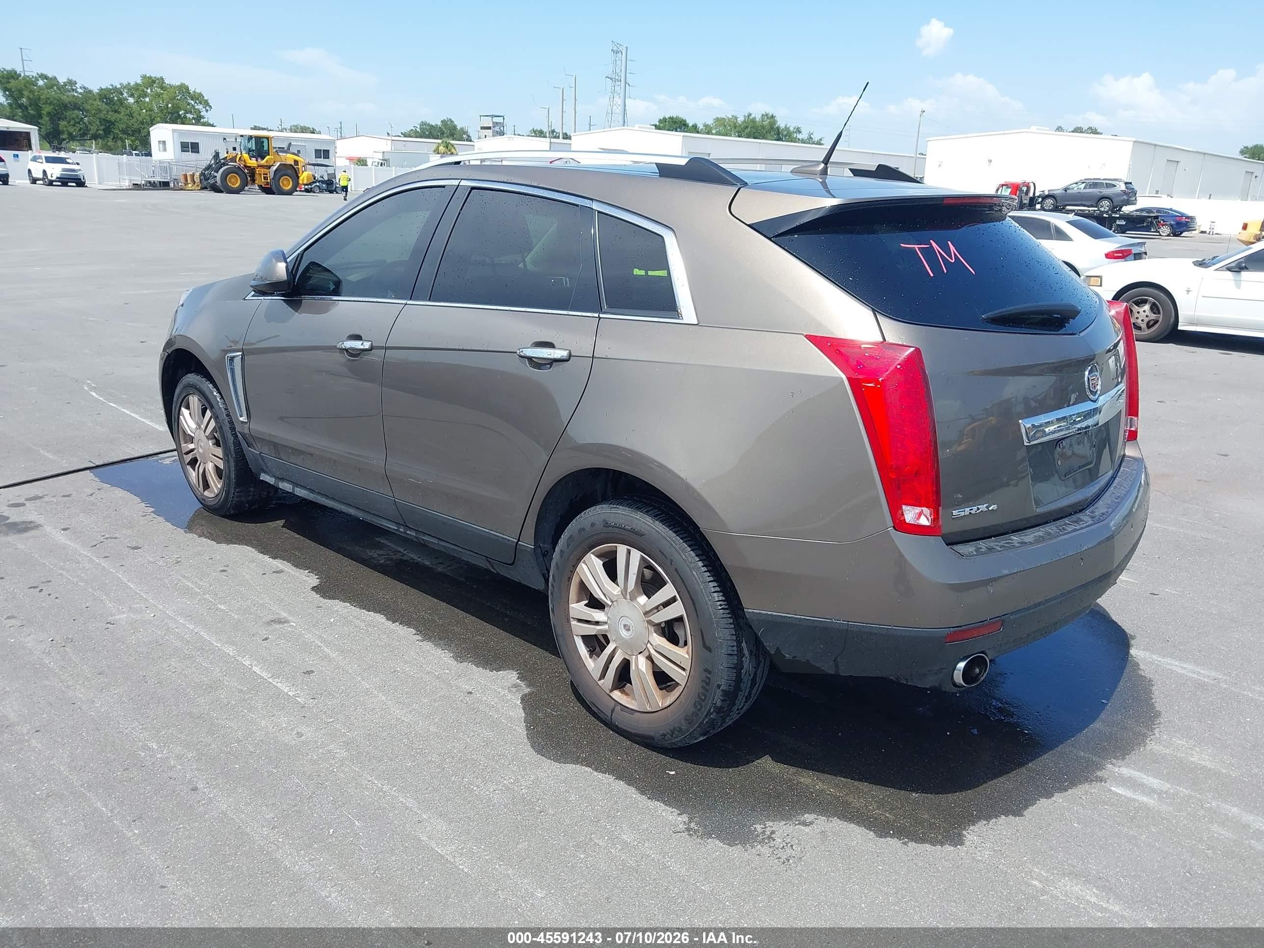 2014 Cadillac Srx Luxury Collection Tan vin: 3GYFNEE3XES587233