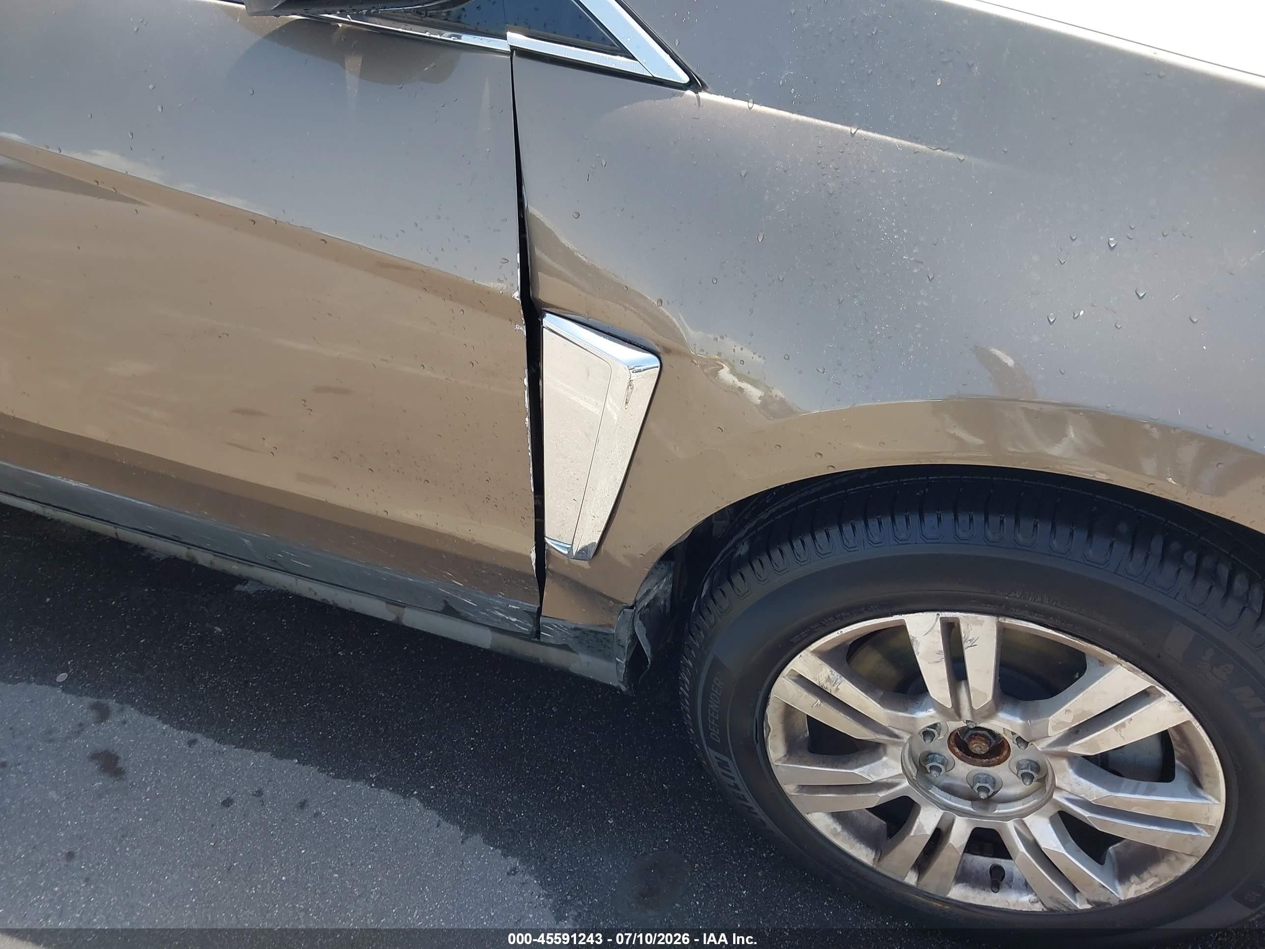 2014 Cadillac Srx Luxury Collection Tan vin: 3GYFNEE3XES587233