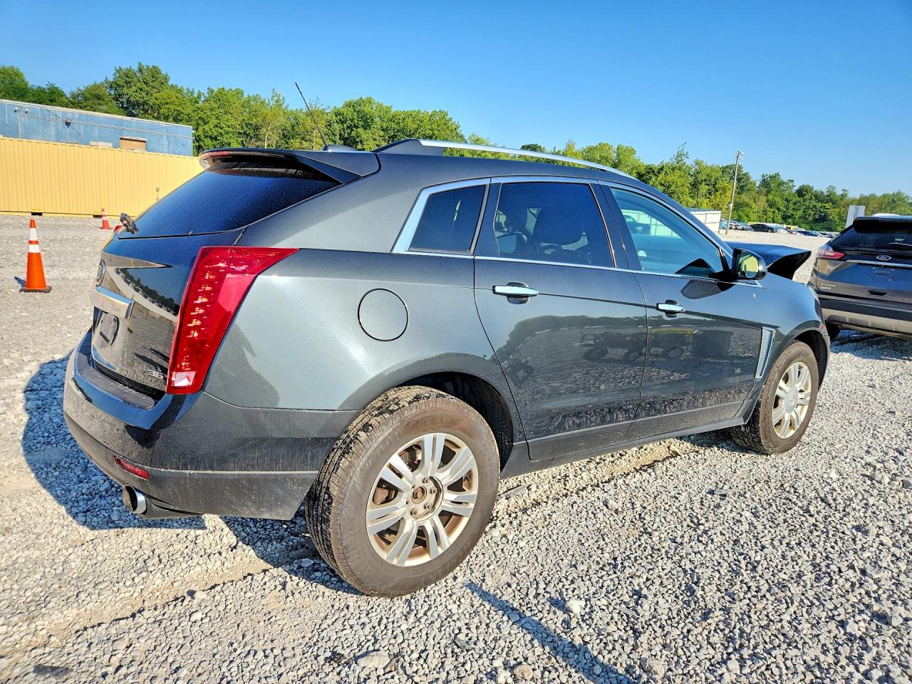 2015 Cadillac Srx Luxury Collection Gray vin: 3GYFNEE3XFS511092