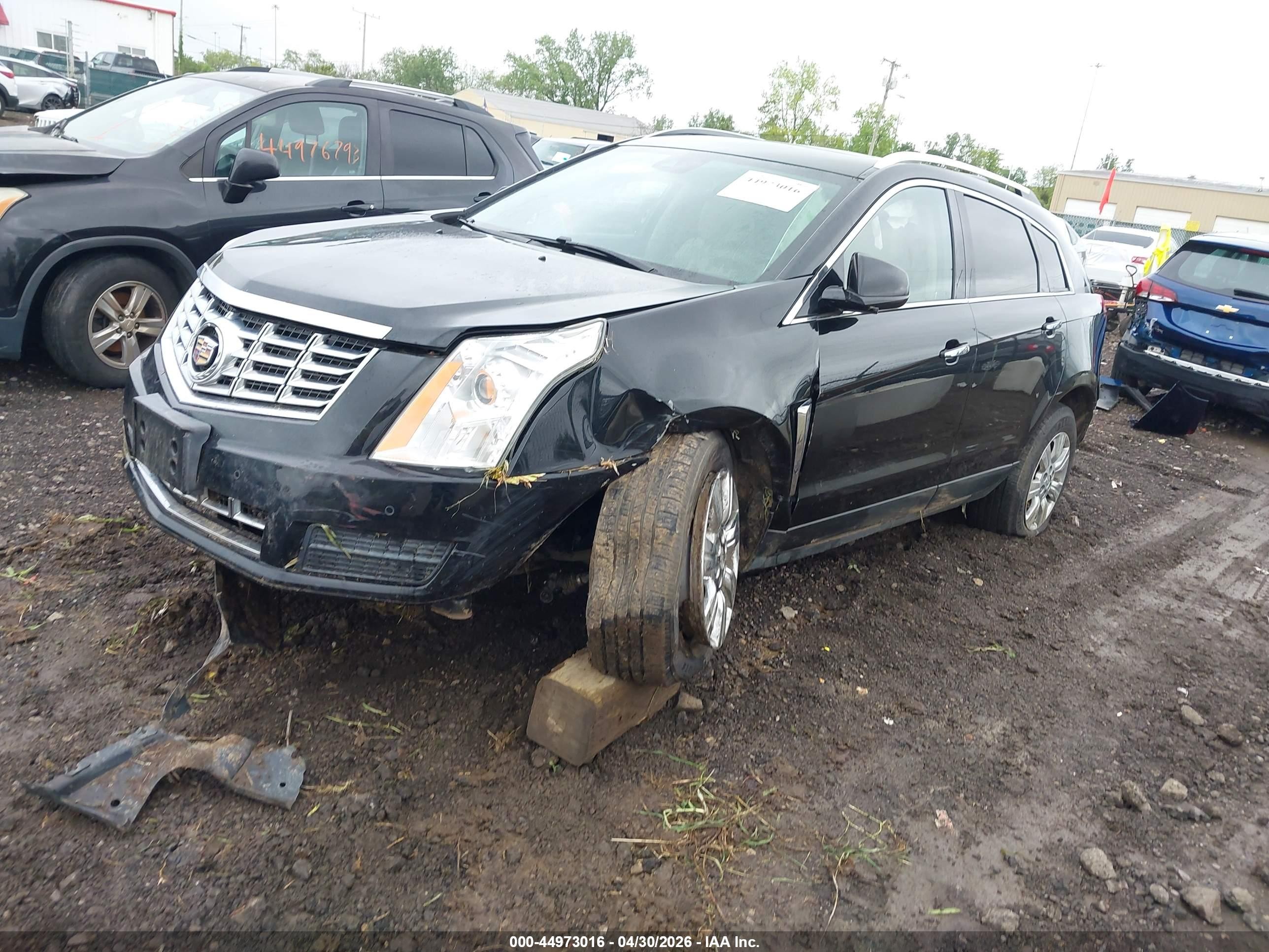 2015 Cadillac Srx Luxury Collection Черный vin: 3GYFNEE3XFS545789