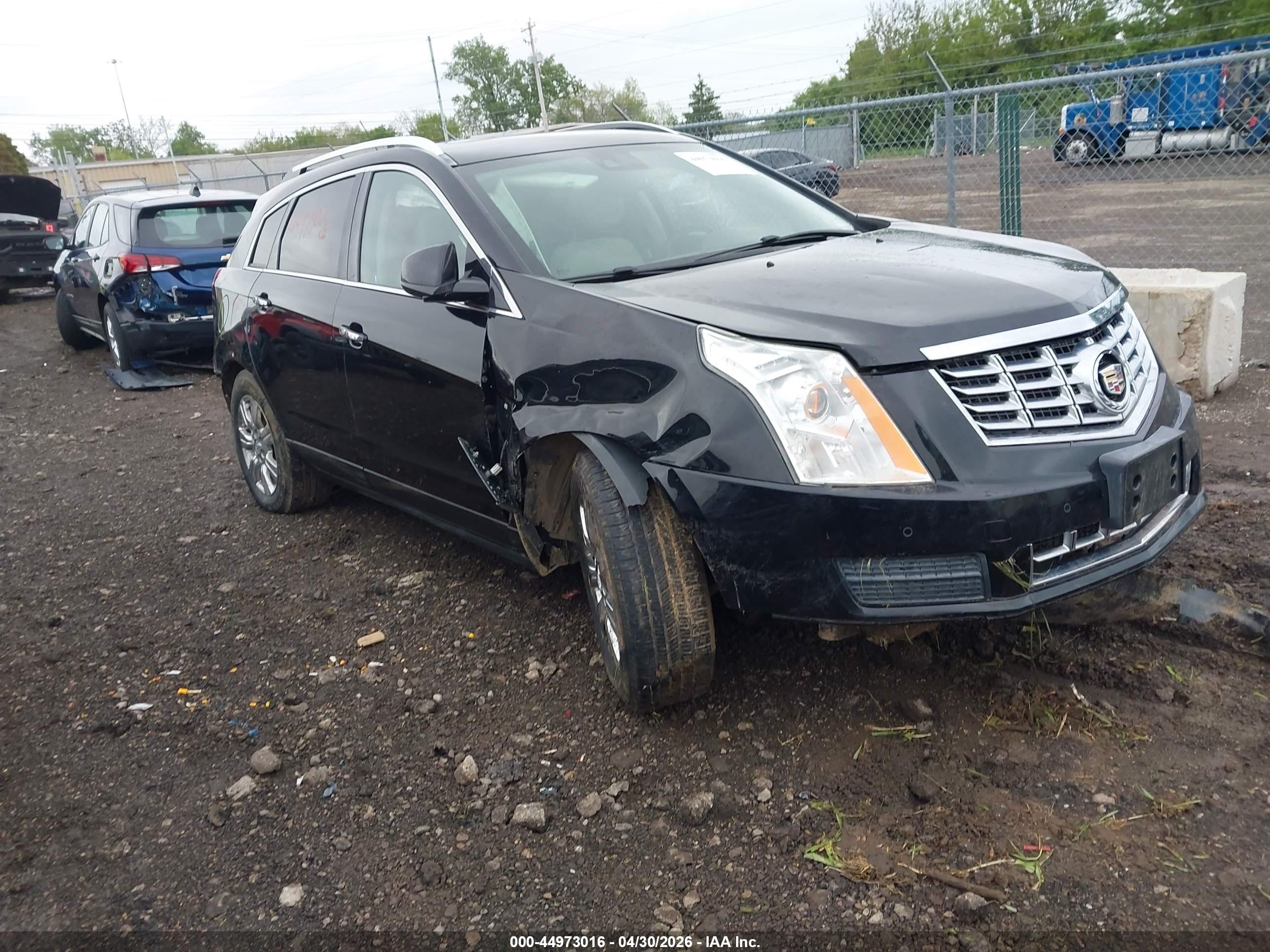 2015 Cadillac Srx Luxury Collection Black vin: 3GYFNEE3XFS545789