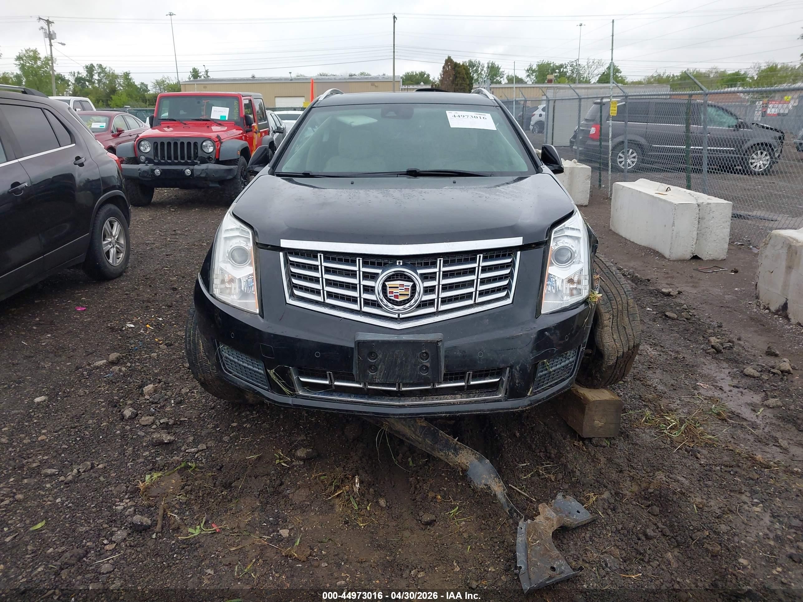 2015 Cadillac Srx Luxury Collection Черный vin: 3GYFNEE3XFS545789