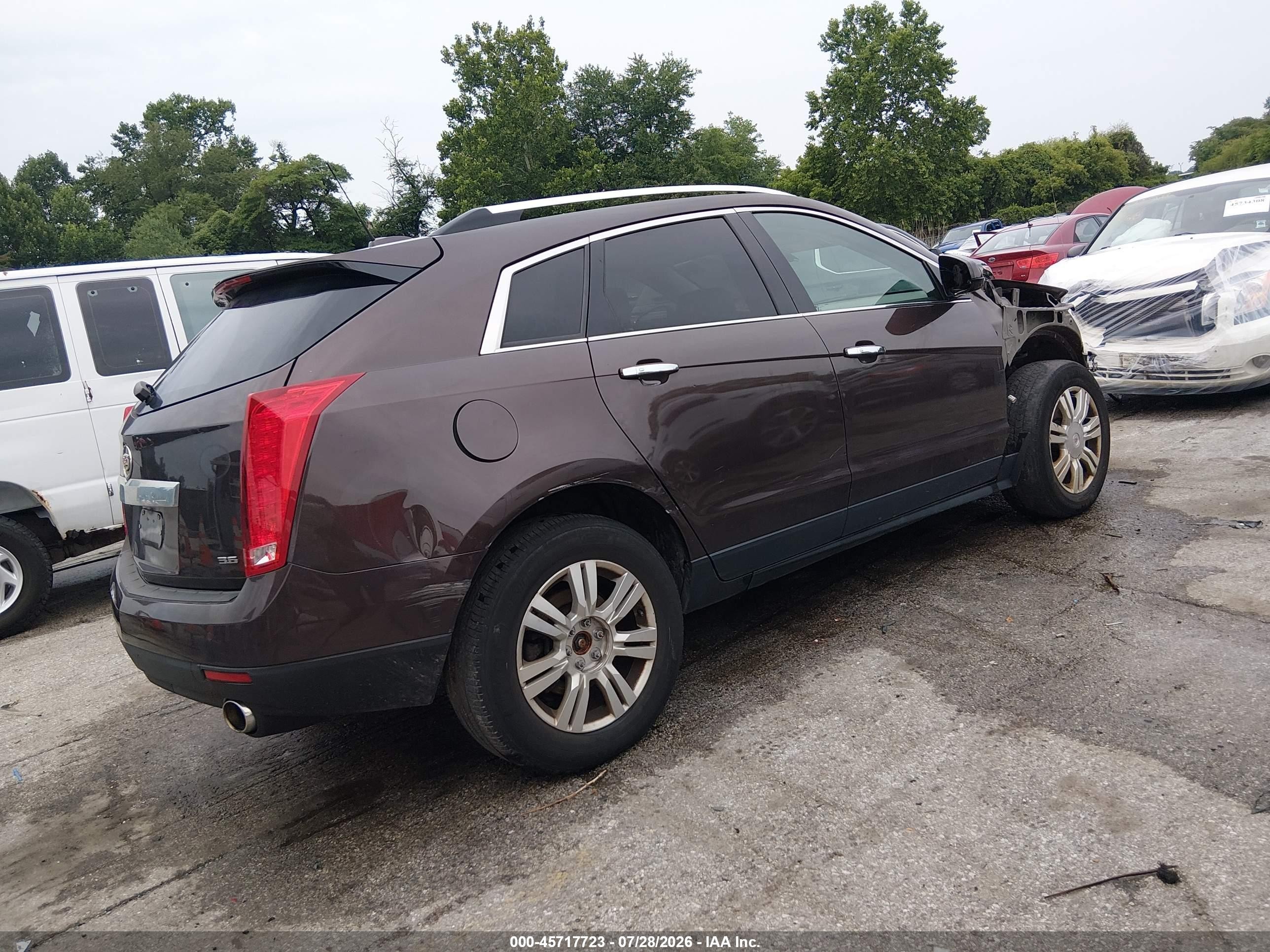 2015 Cadillac Srx Luxury Collection Brown vin: 3GYFNEE3XFS547025
