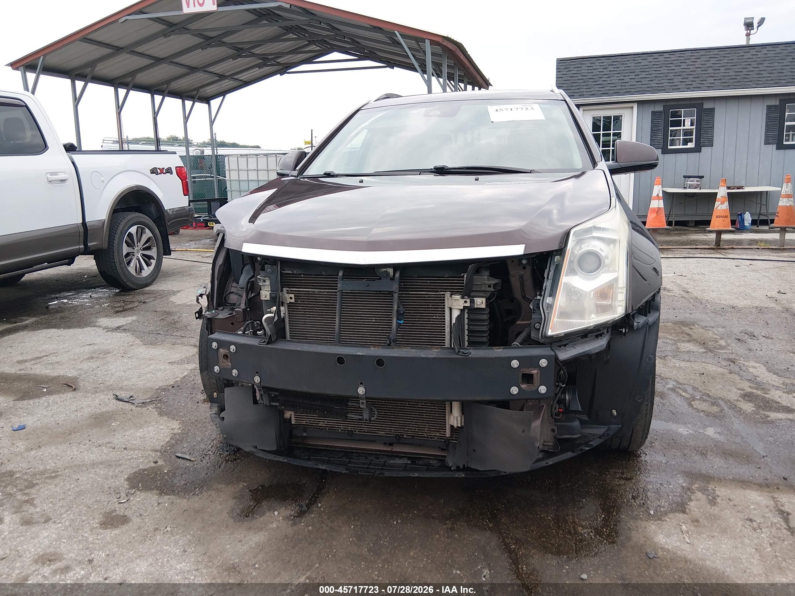 2015 Cadillac Srx Luxury Collection Brown vin: 3GYFNEE3XFS547025