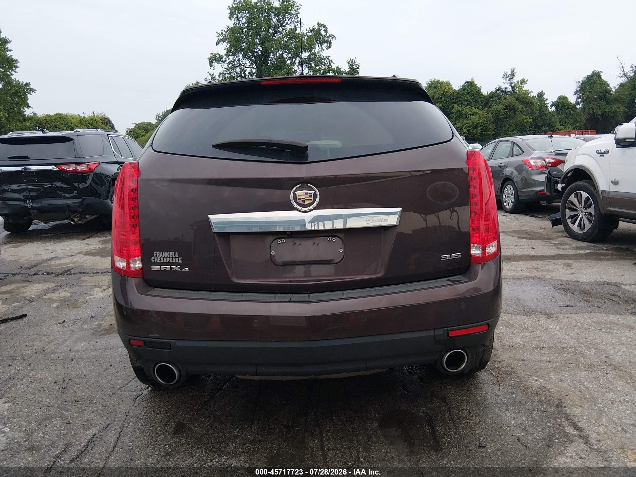 2015 Cadillac Srx Luxury Collection Brown vin: 3GYFNEE3XFS547025