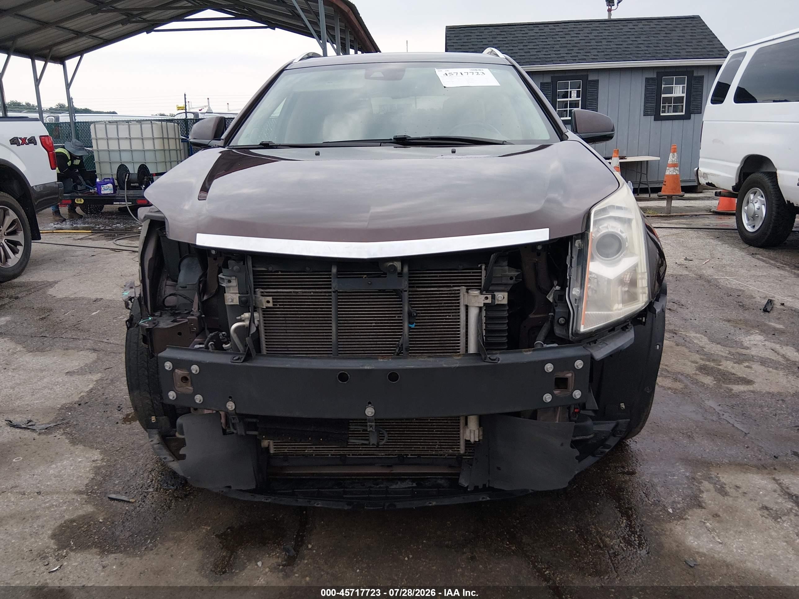 2015 Cadillac Srx Luxury Collection Brown vin: 3GYFNEE3XFS547025