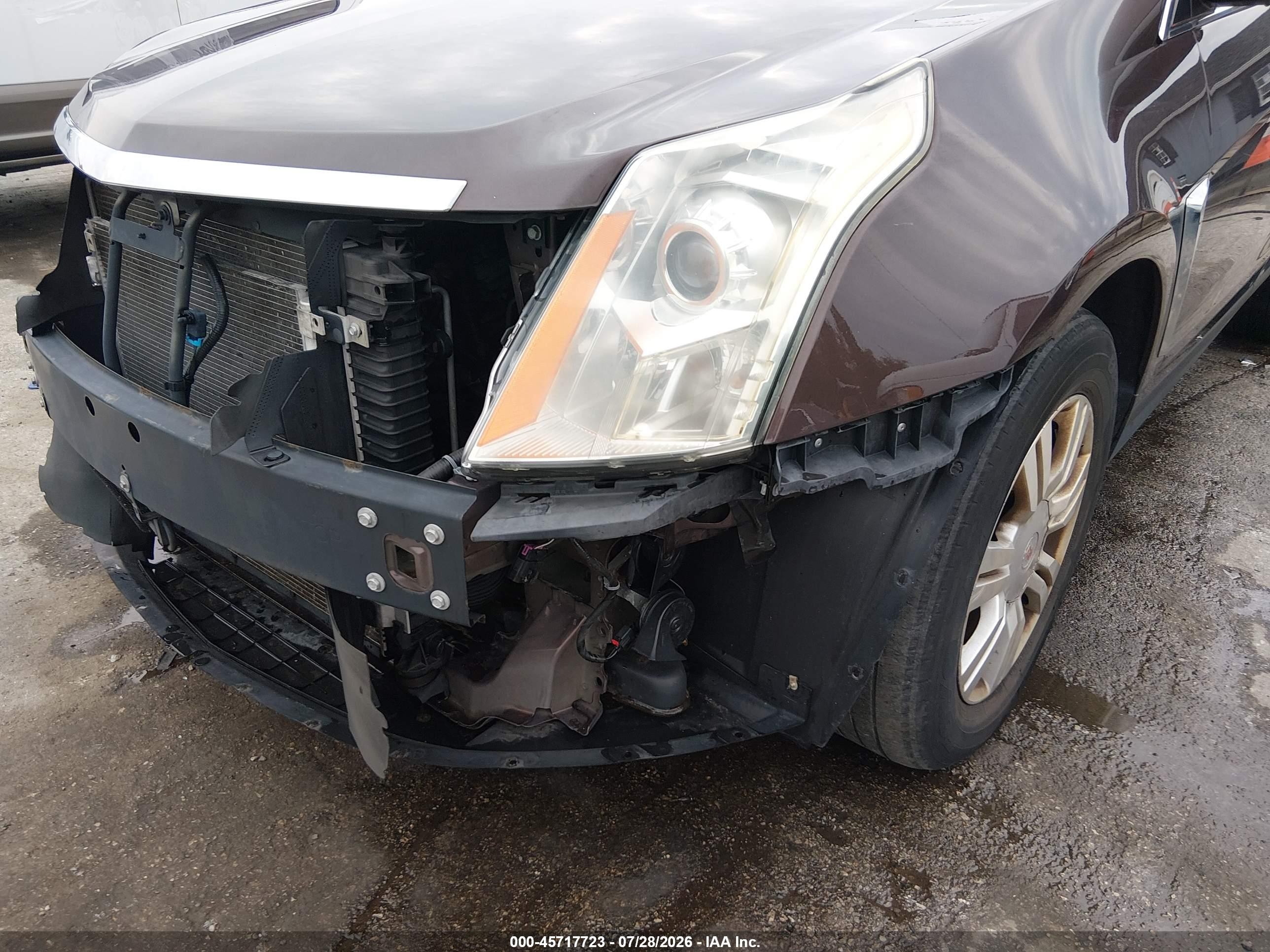 2015 Cadillac Srx Luxury Collection Brown vin: 3GYFNEE3XFS547025