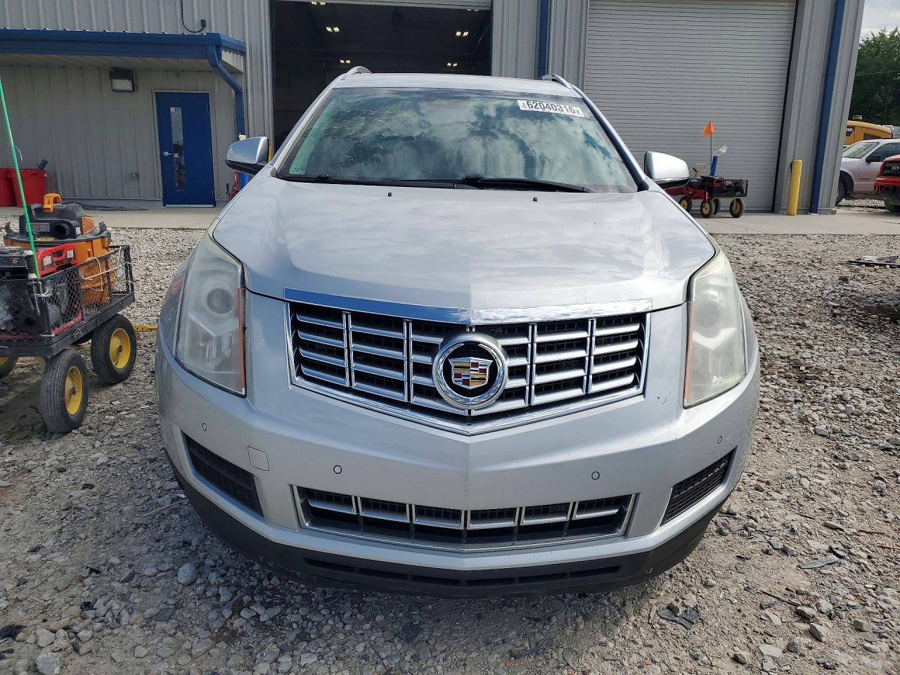 2015 Cadillac Srx Luxury Collection Silver vin: 3GYFNEE3XFS594443