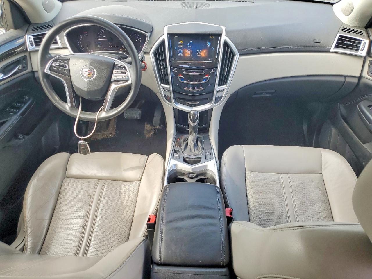 2015 Cadillac Srx Luxury Collection Silver vin: 3GYFNEE3XFS594443