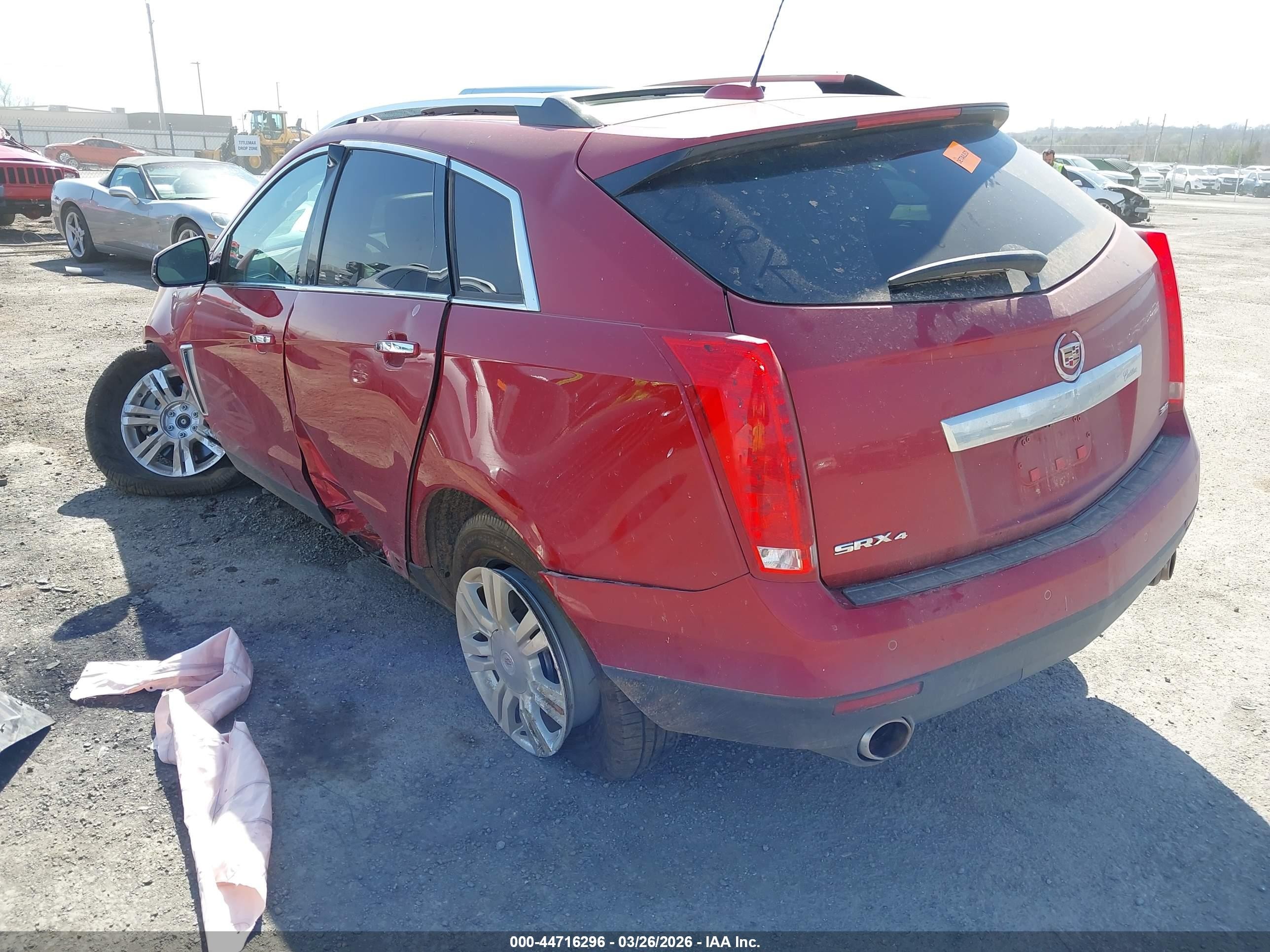 2015 Cadillac Srx Luxury Collection Темно-бордовый vin: 3GYFNEE3XFS616490