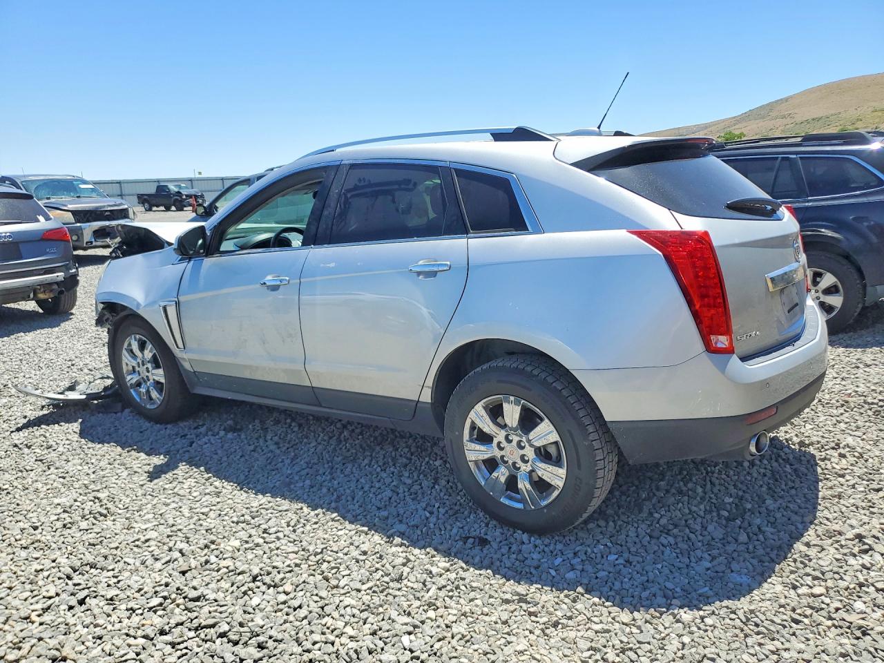 2015 Cadillac Srx Luxury Collection Silver vin: 3GYFNEE3XFS617672