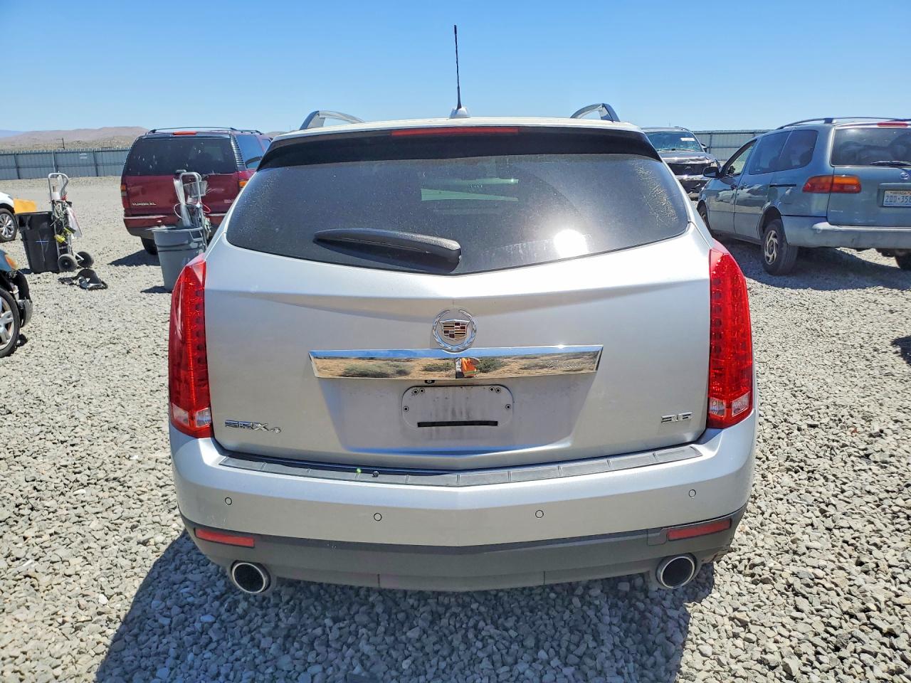 2015 Cadillac Srx Luxury Collection Silver vin: 3GYFNEE3XFS617672