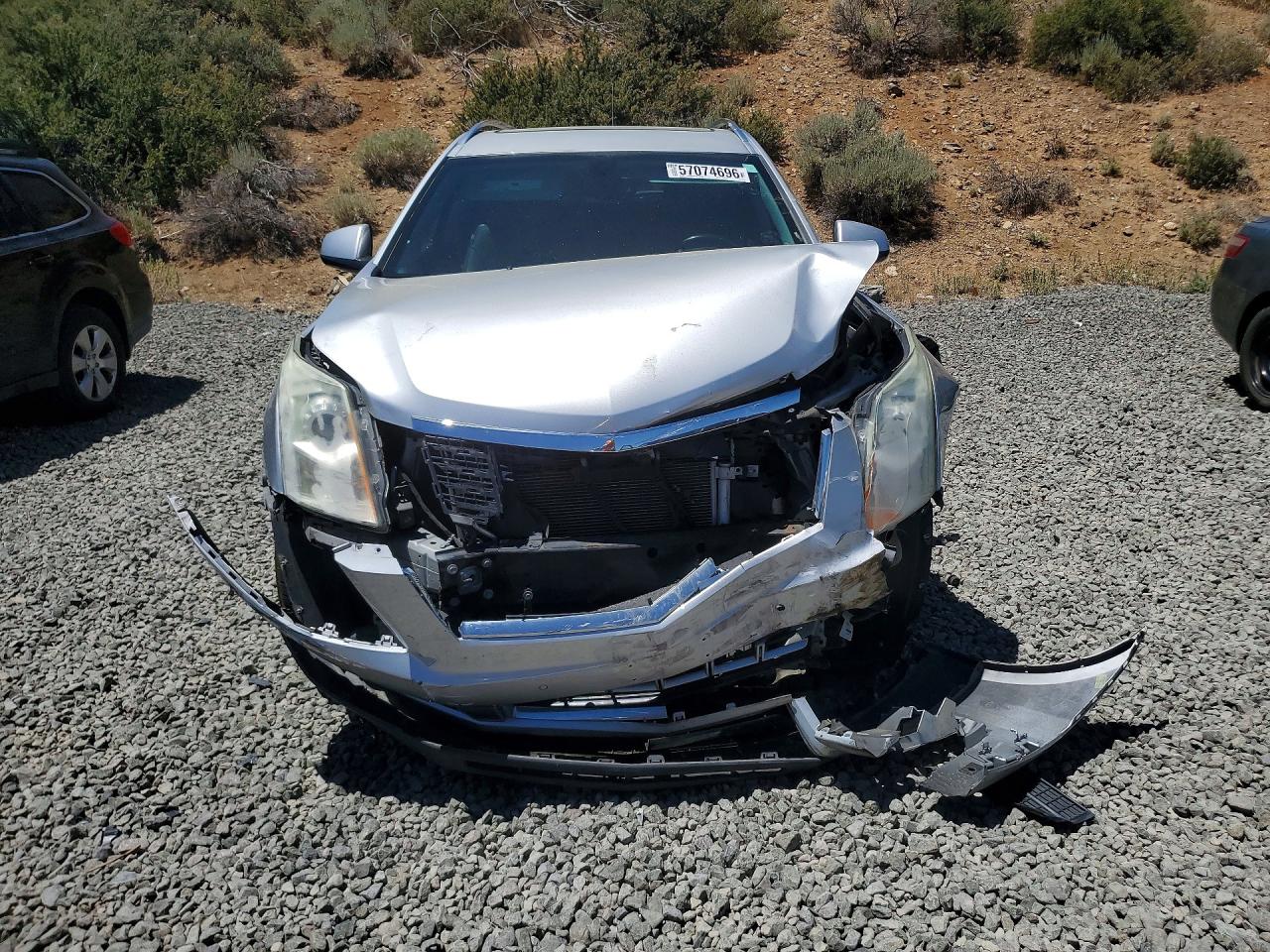 2015 Cadillac Srx Luxury Collection Silver vin: 3GYFNEE3XFS617672