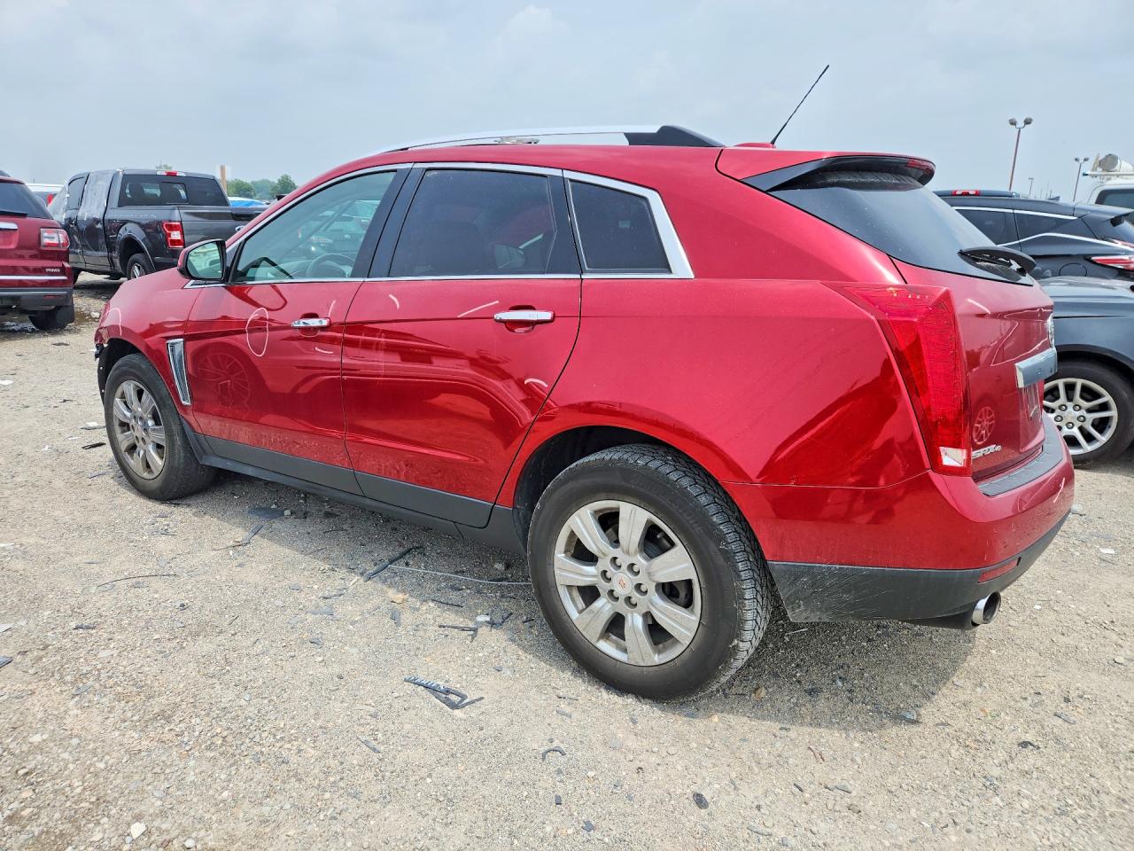 2015 Cadillac Srx Luxury Collection Burgundy vin: 3GYFNEE3XFS629126