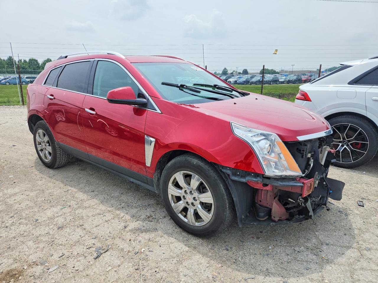 2015 Cadillac Srx Luxury Collection Burgundy vin: 3GYFNEE3XFS629126