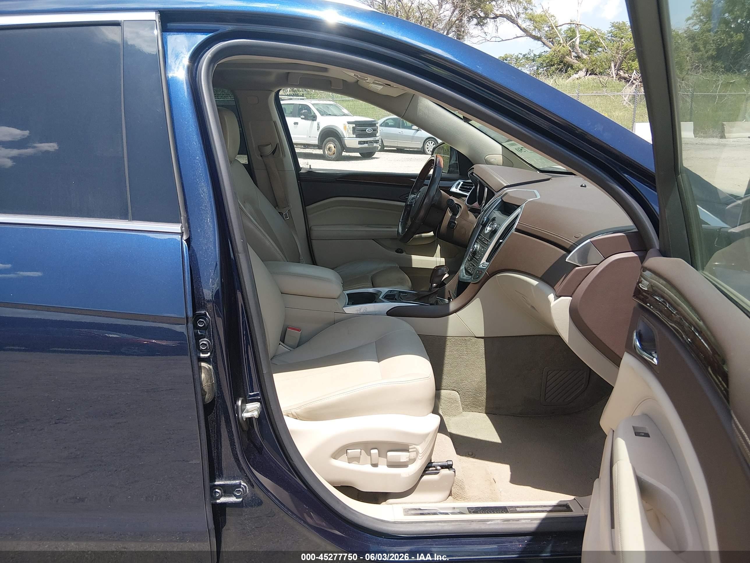 2010 Cadillac Srx Performance Collection Синий vin: 3GYFNEEY0AS542551
