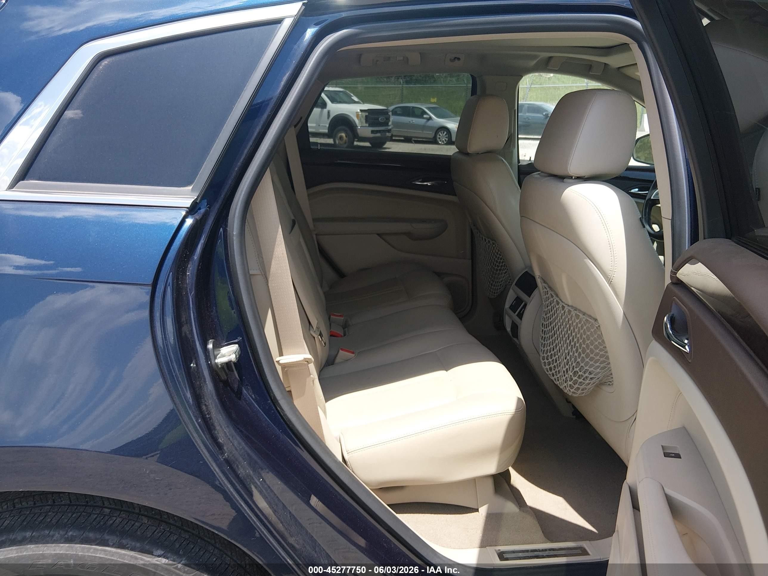 2010 Cadillac Srx Performance Collection Синий vin: 3GYFNEEY0AS542551