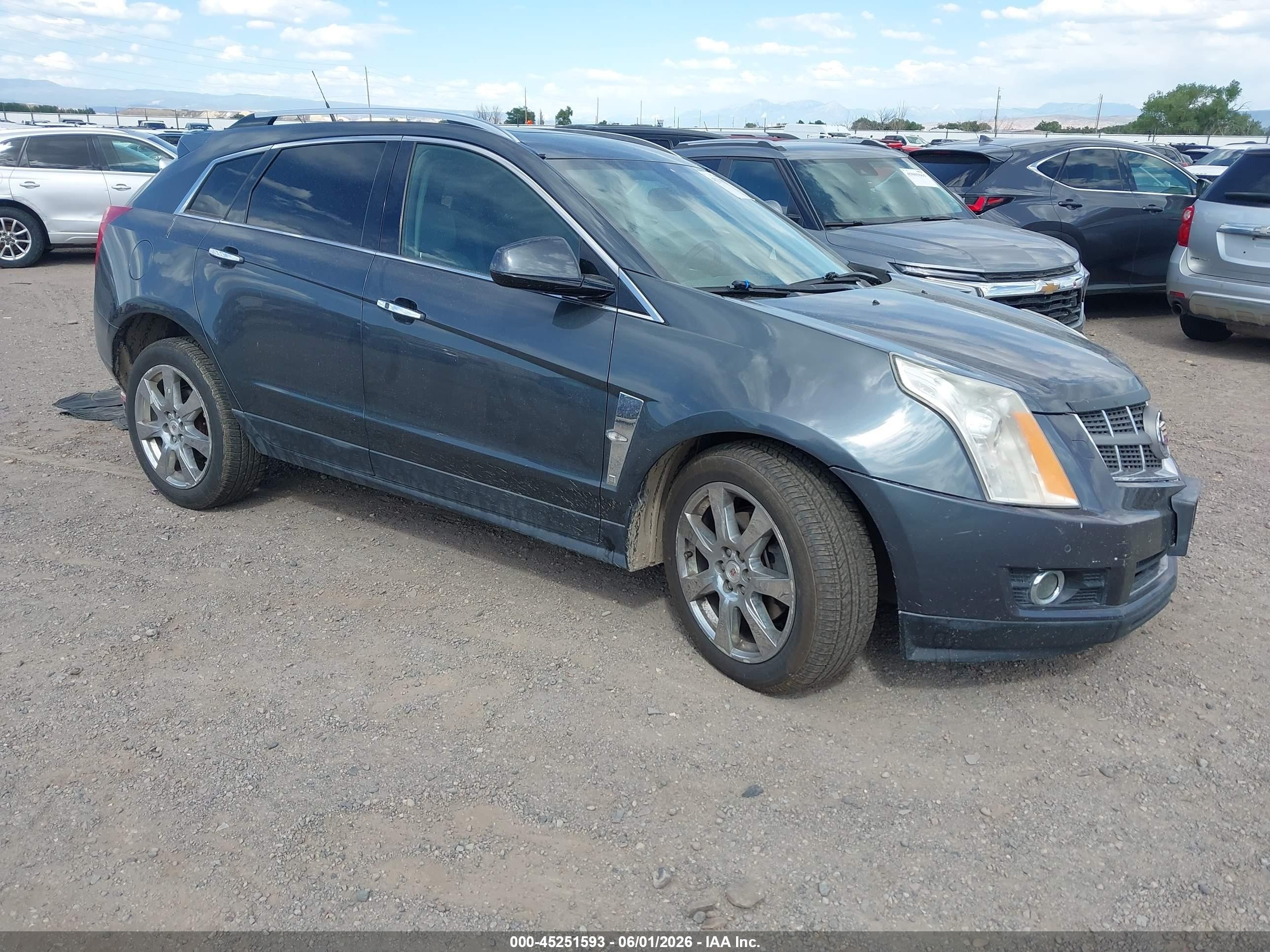 2011 Cadillac Srx Performance Collection Light Blue vin: 3GYFNEEY0BS553731