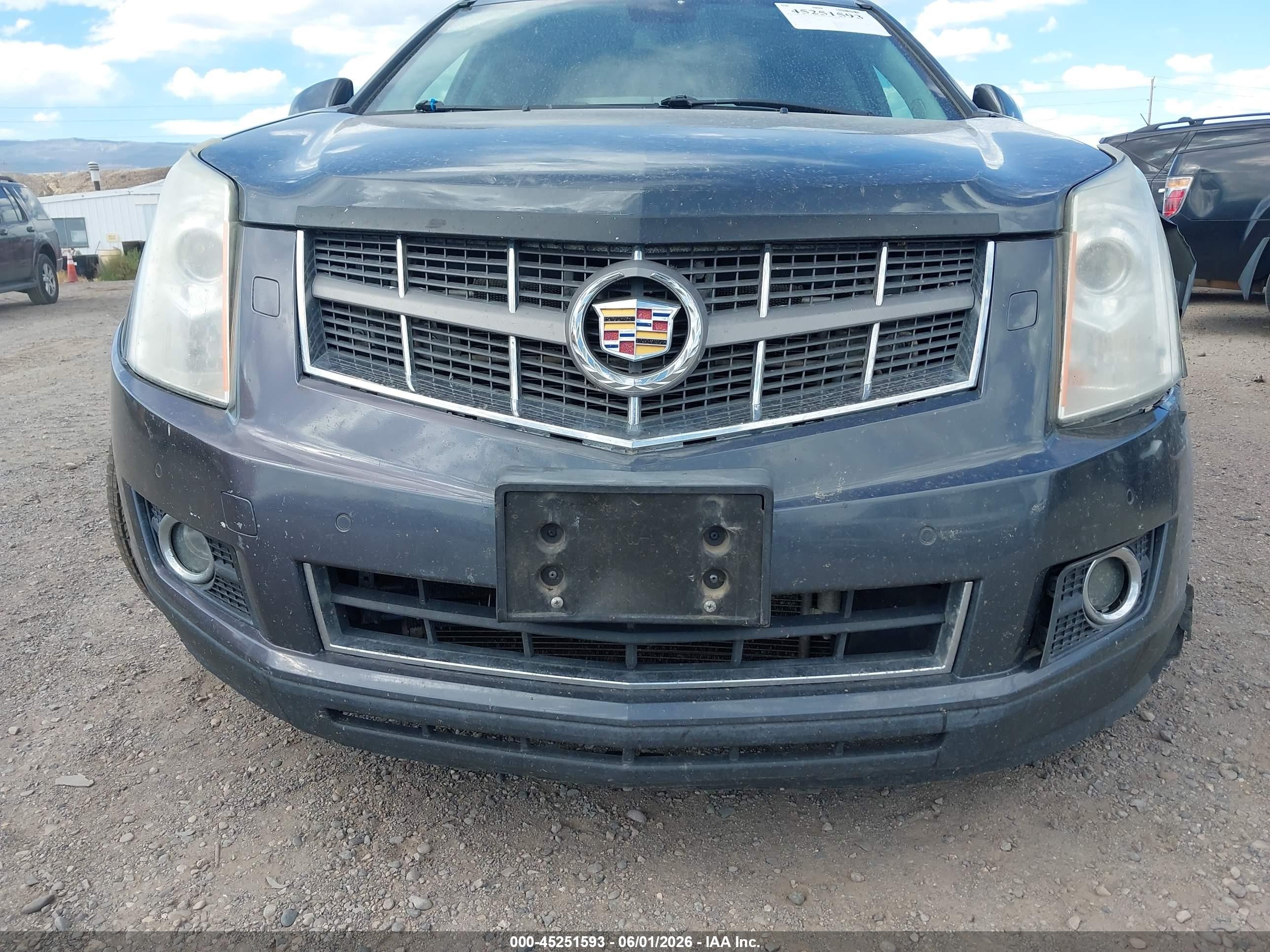 2011 Cadillac Srx Performance Collection Light Blue vin: 3GYFNEEY0BS553731