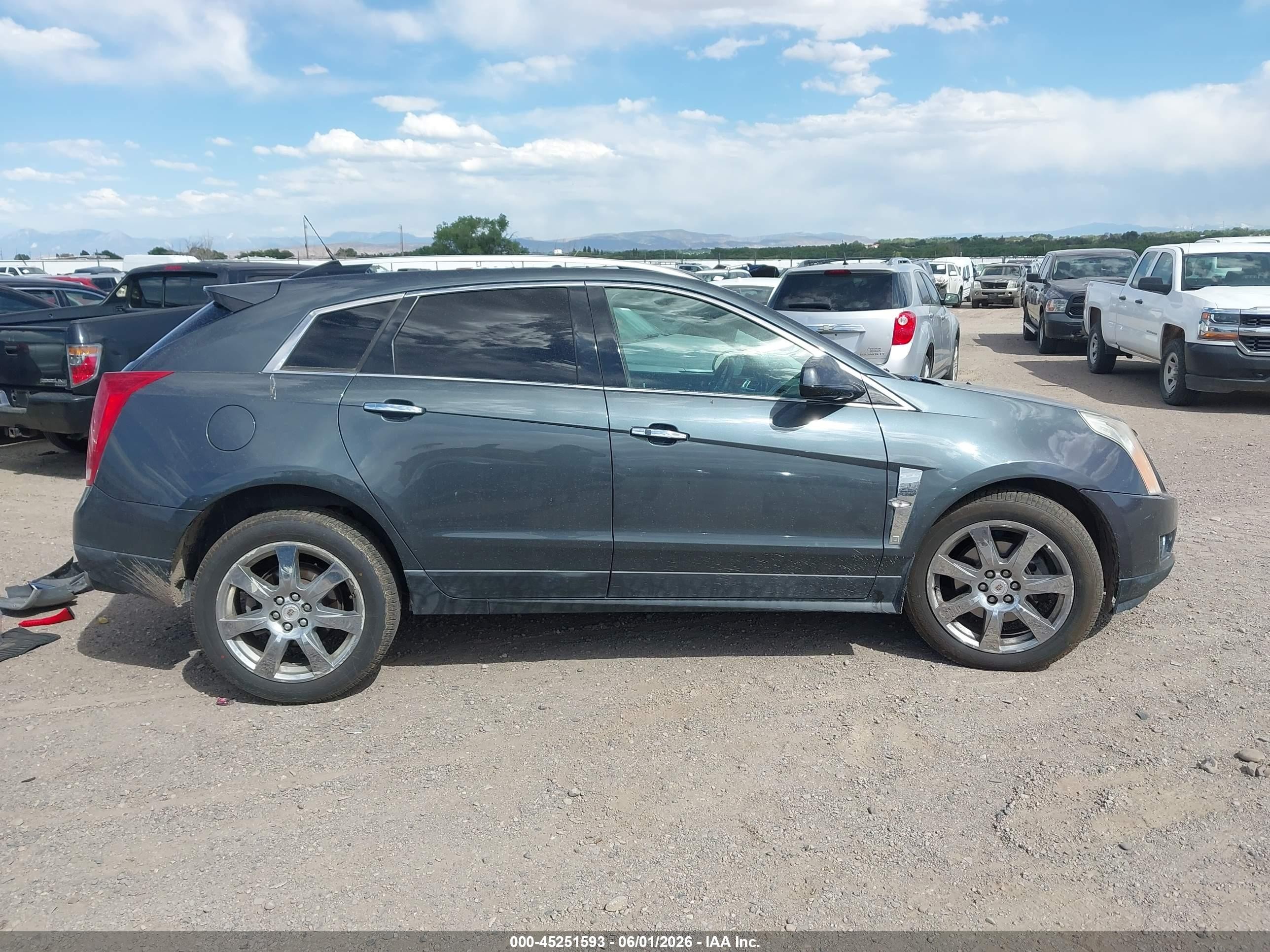 2011 Cadillac Srx Performance Collection Light Blue vin: 3GYFNEEY0BS553731