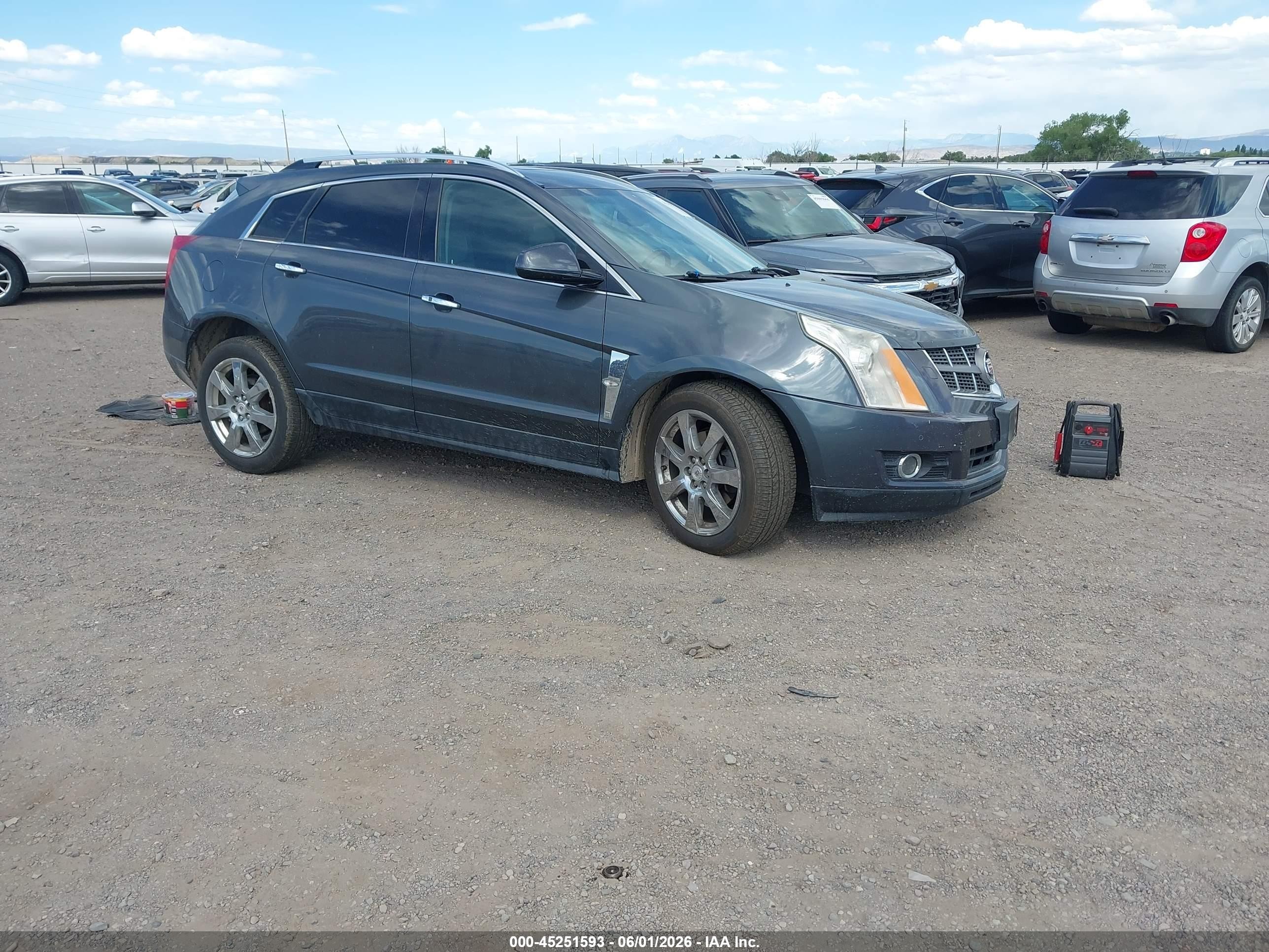 2011 Cadillac Srx Performance Collection Light Blue vin: 3GYFNEEY0BS553731