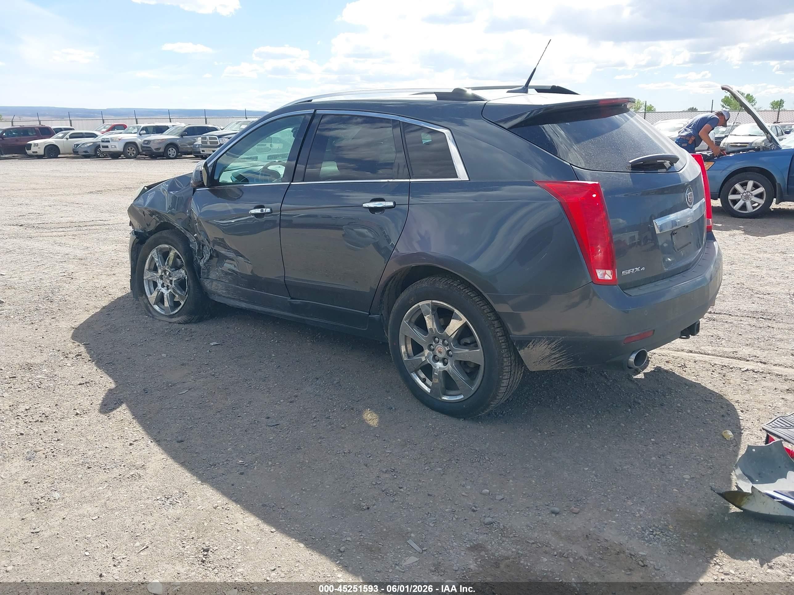 2011 Cadillac Srx Performance Collection Light Blue vin: 3GYFNEEY0BS553731