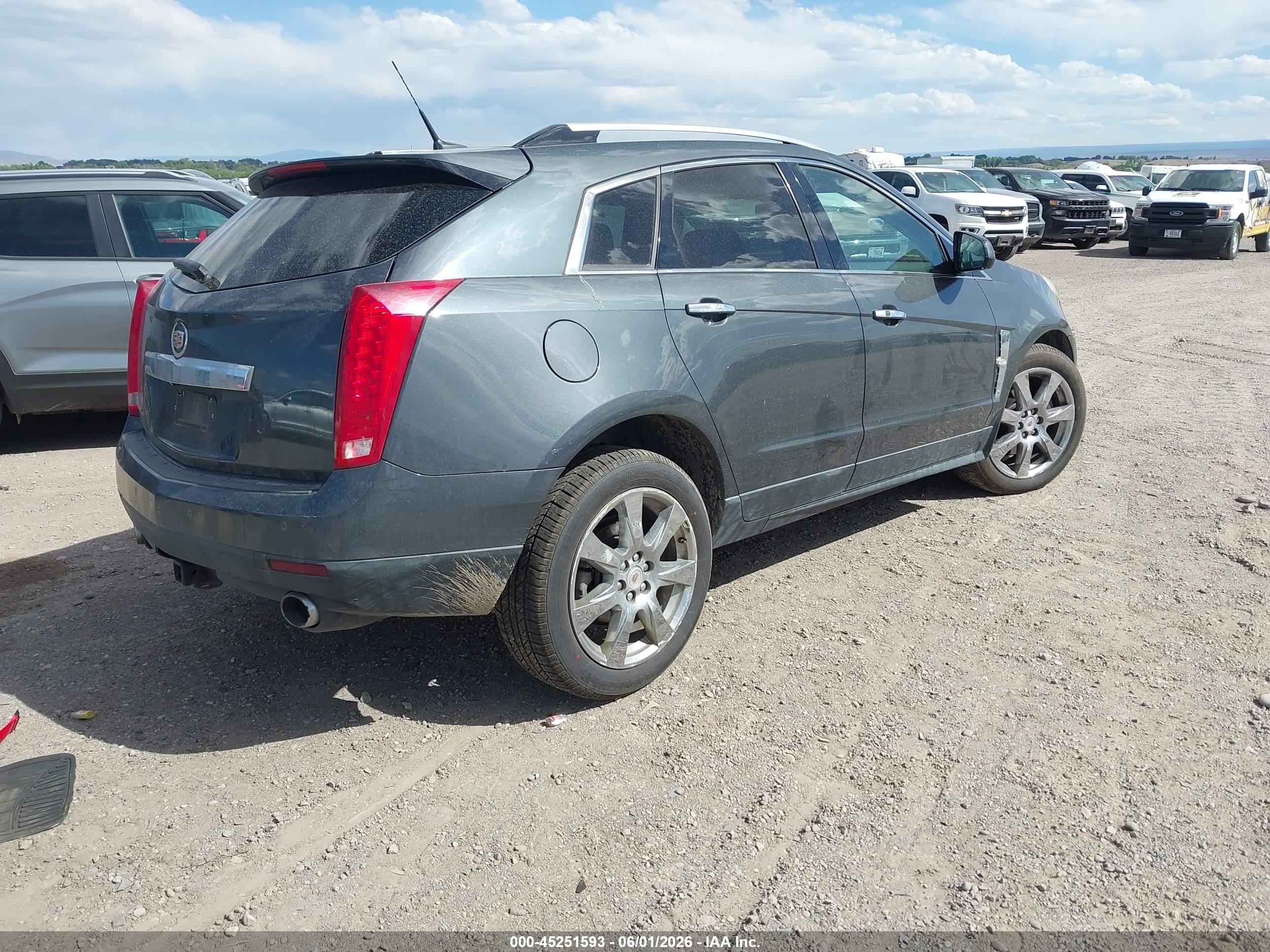 2011 Cadillac Srx Performance Collection Light Blue vin: 3GYFNEEY0BS553731