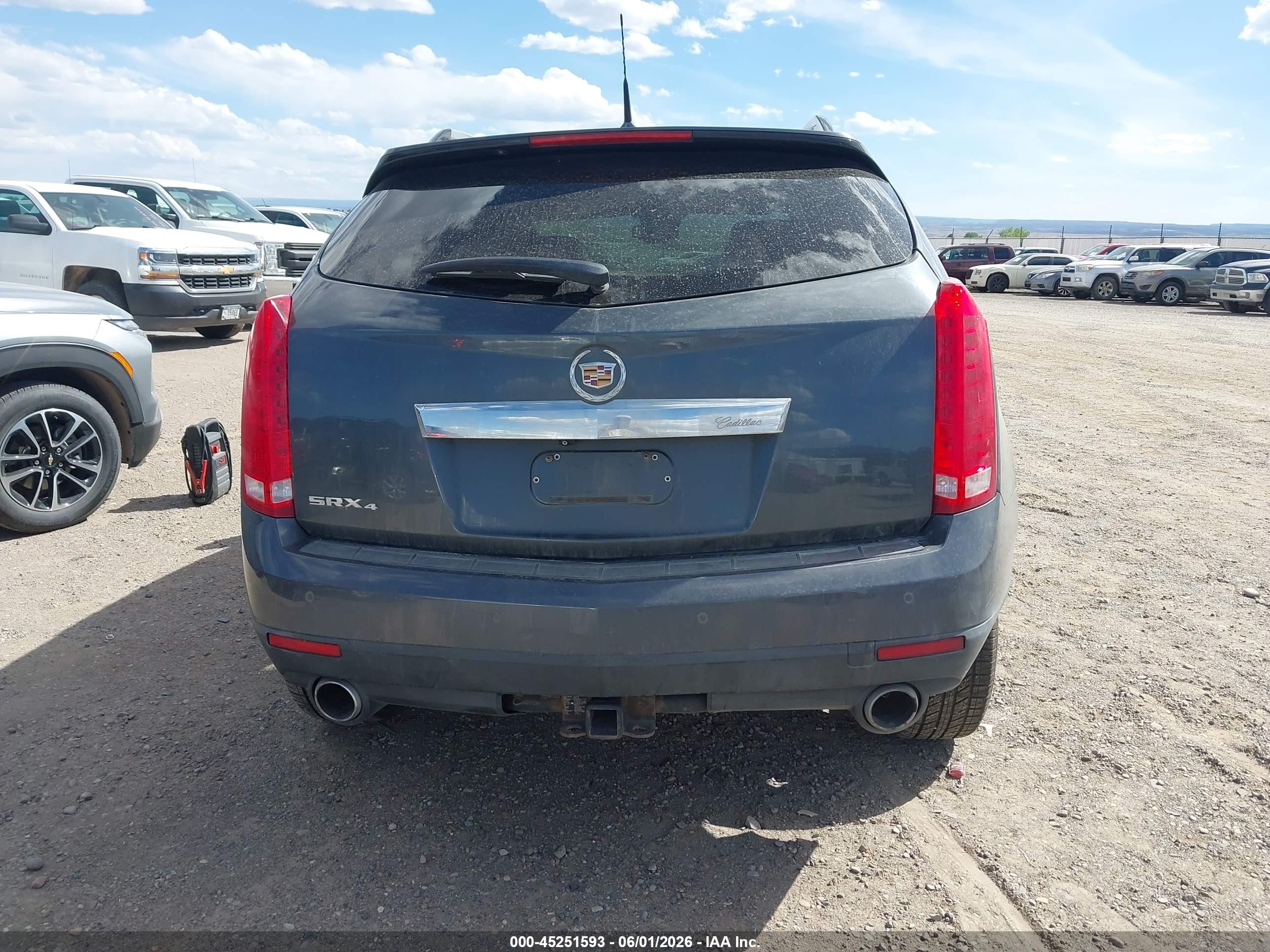 2011 Cadillac Srx Performance Collection Light Blue vin: 3GYFNEEY0BS553731