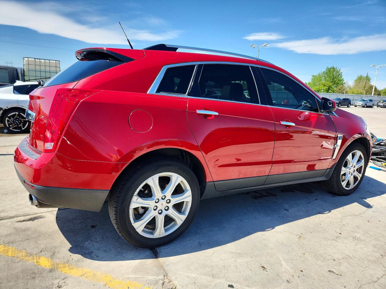 2010 Cadillac Srx Performance Collection Red vin: 3GYFNEEY1AS504682