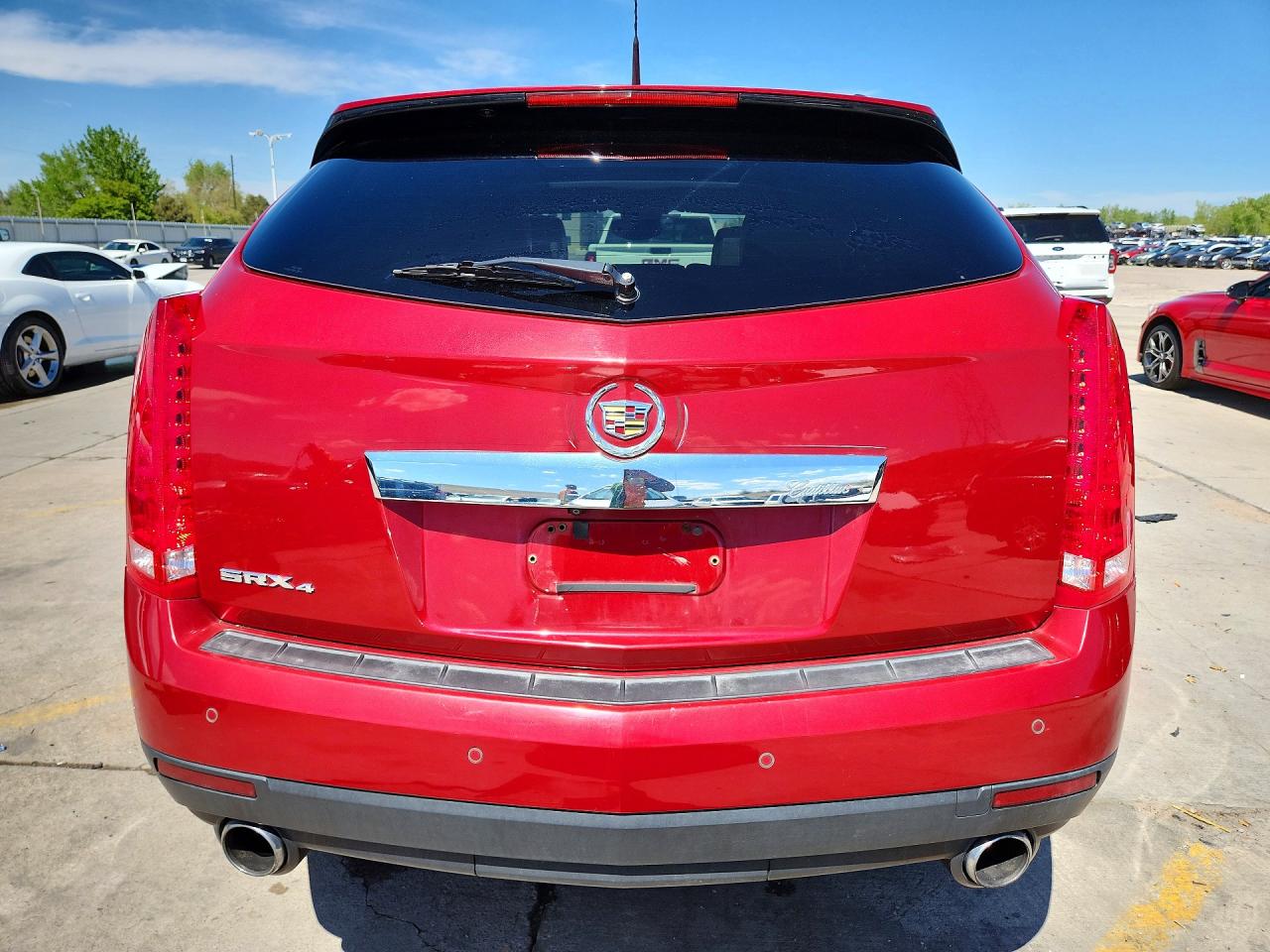 2010 Cadillac Srx Performance Collection Red vin: 3GYFNEEY1AS504682