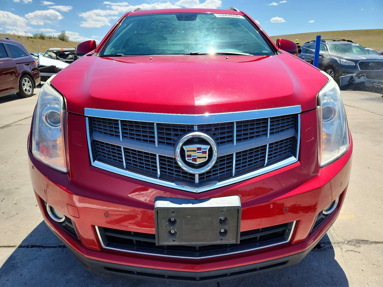 2010 Cadillac Srx Performance Collection Red vin: 3GYFNEEY1AS504682