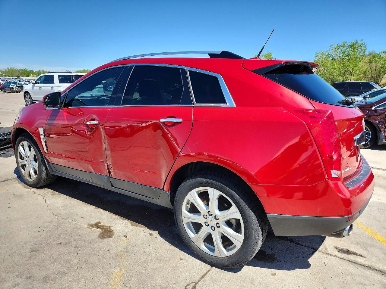 2010 Cadillac Srx Performance Collection Red vin: 3GYFNEEY1AS504682