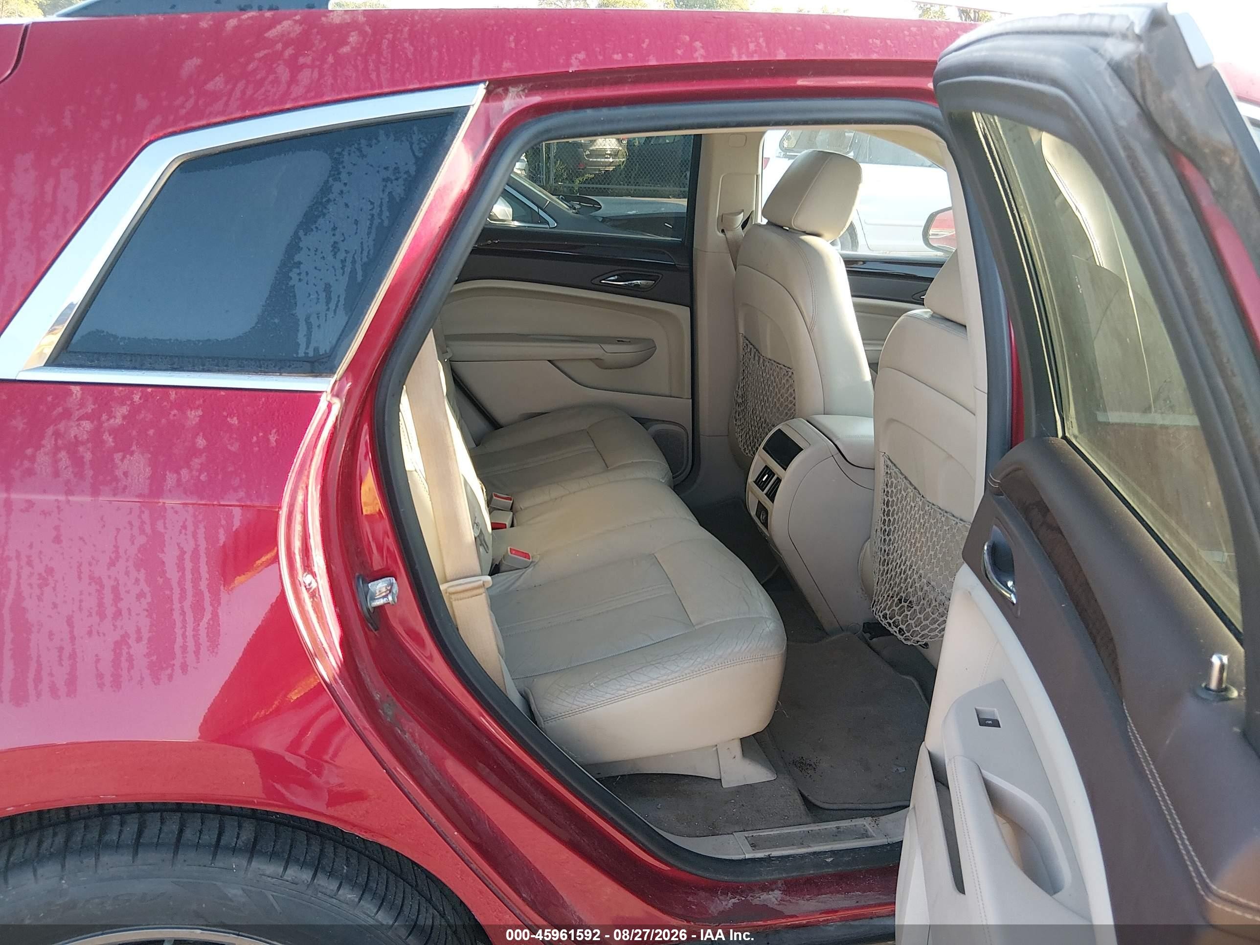 2011 Cadillac Srx Performance Collection Красный vin: 3GYFNEEY1BS537540