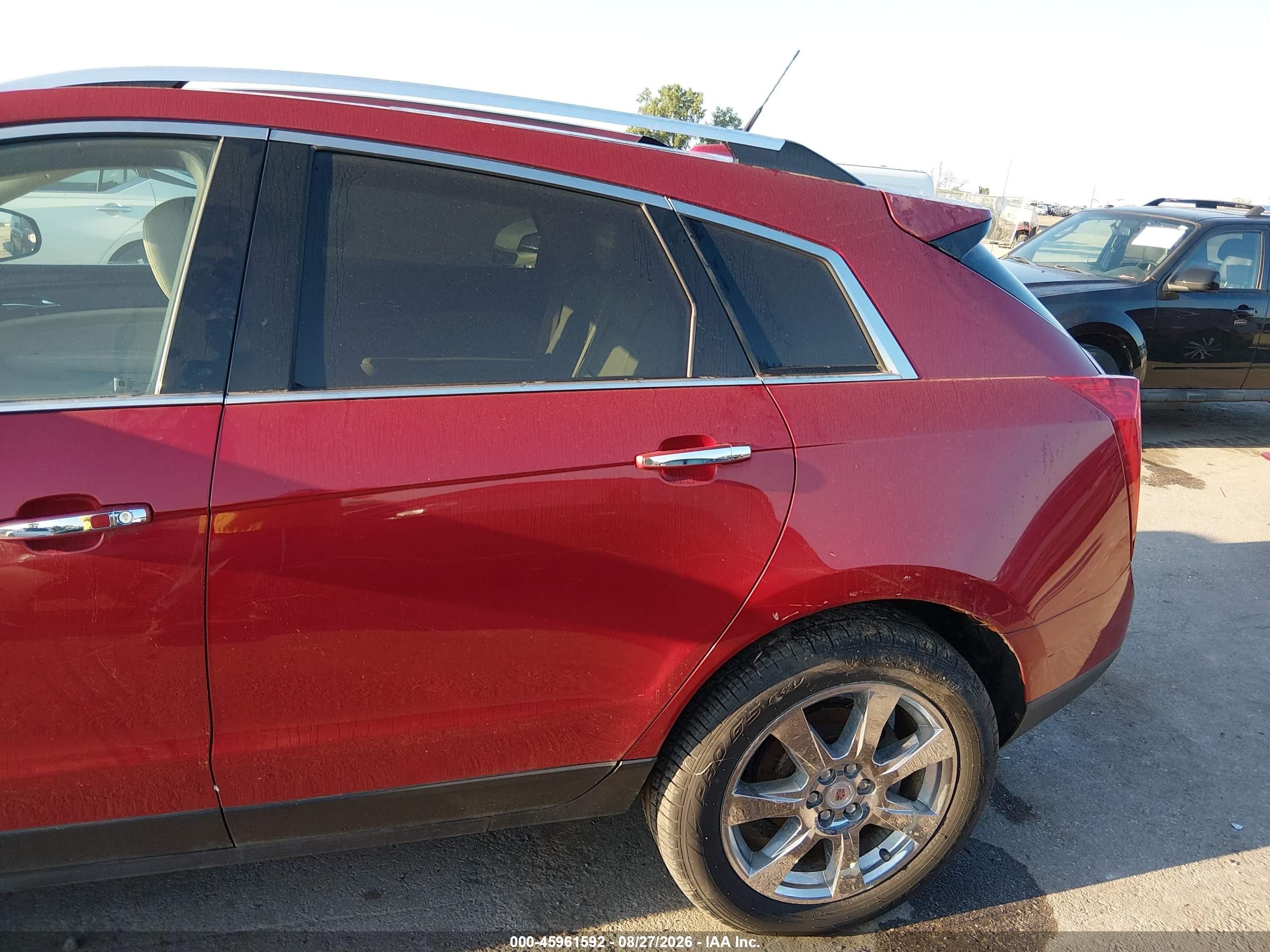 2011 Cadillac Srx Performance Collection Красный vin: 3GYFNEEY1BS537540