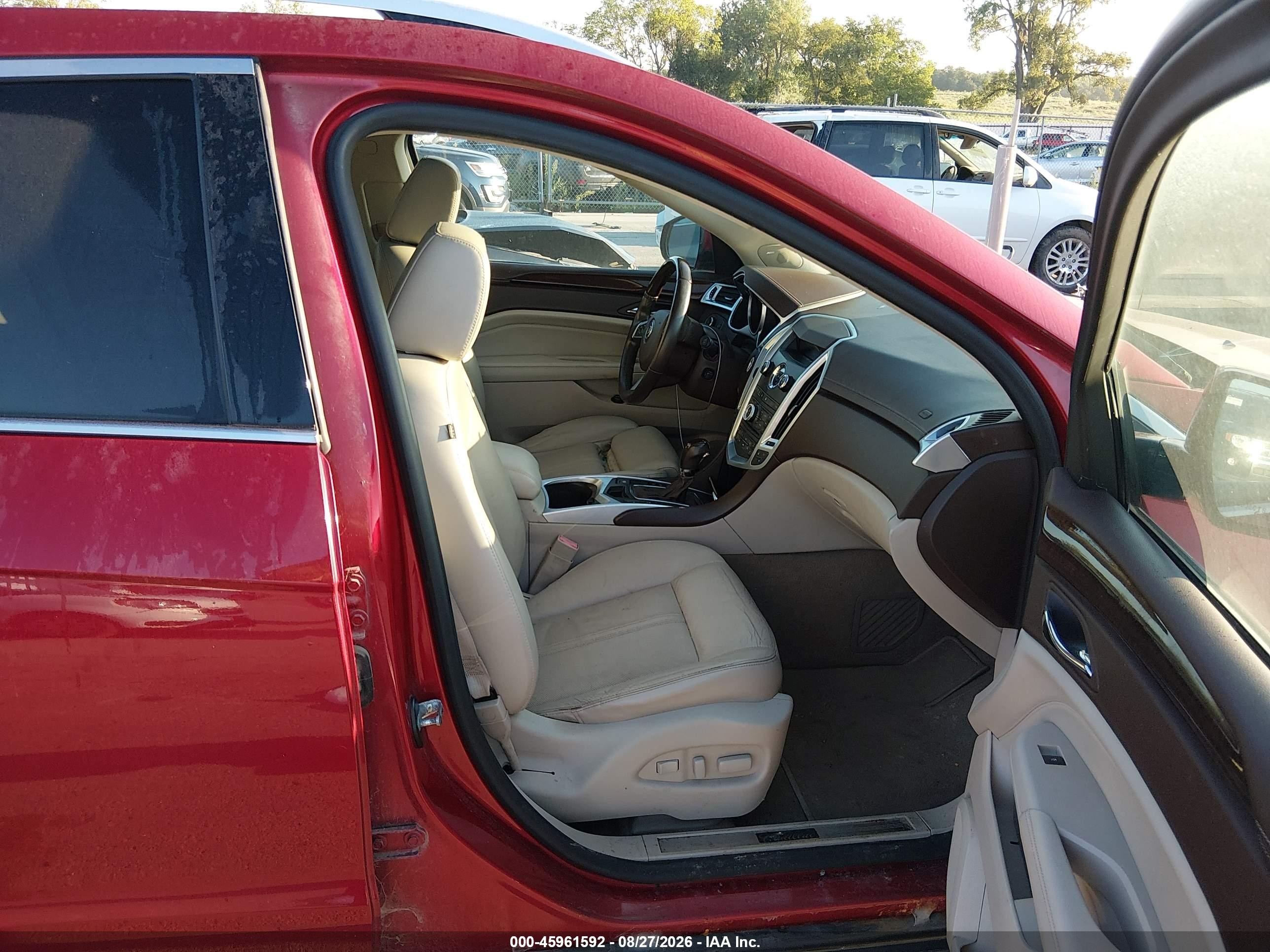 2011 Cadillac Srx Performance Collection Красный vin: 3GYFNEEY1BS537540
