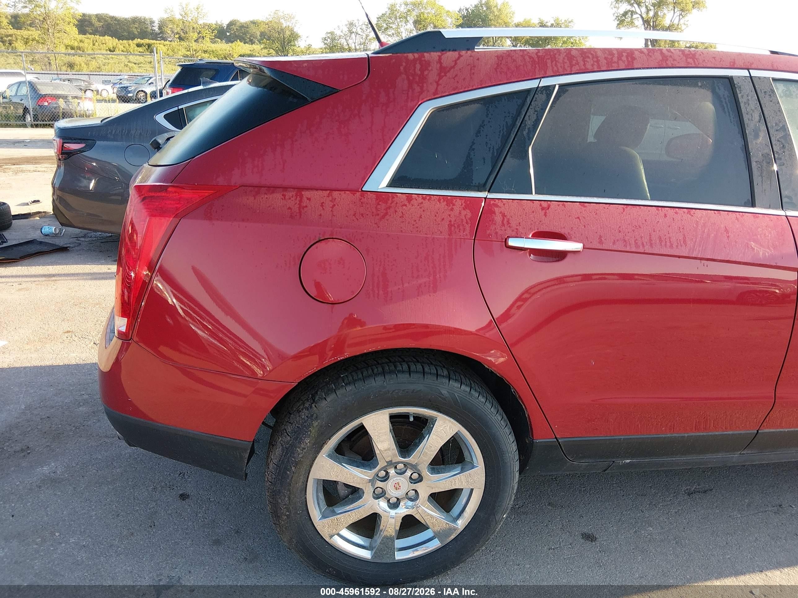 2011 Cadillac Srx Performance Collection Красный vin: 3GYFNEEY1BS537540
