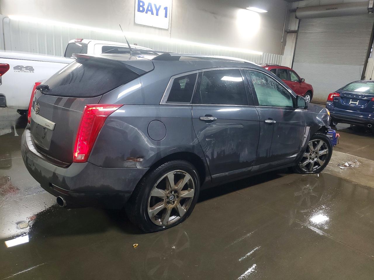 2010 Cadillac Srx Performance Collection Gray vin: 3GYFNEEY4AS558946