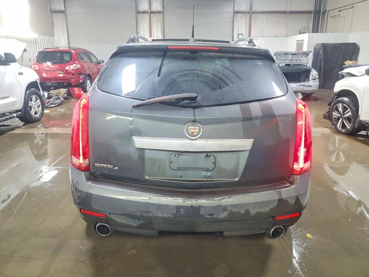 2010 Cadillac Srx Performance Collection Gray vin: 3GYFNEEY4AS558946
