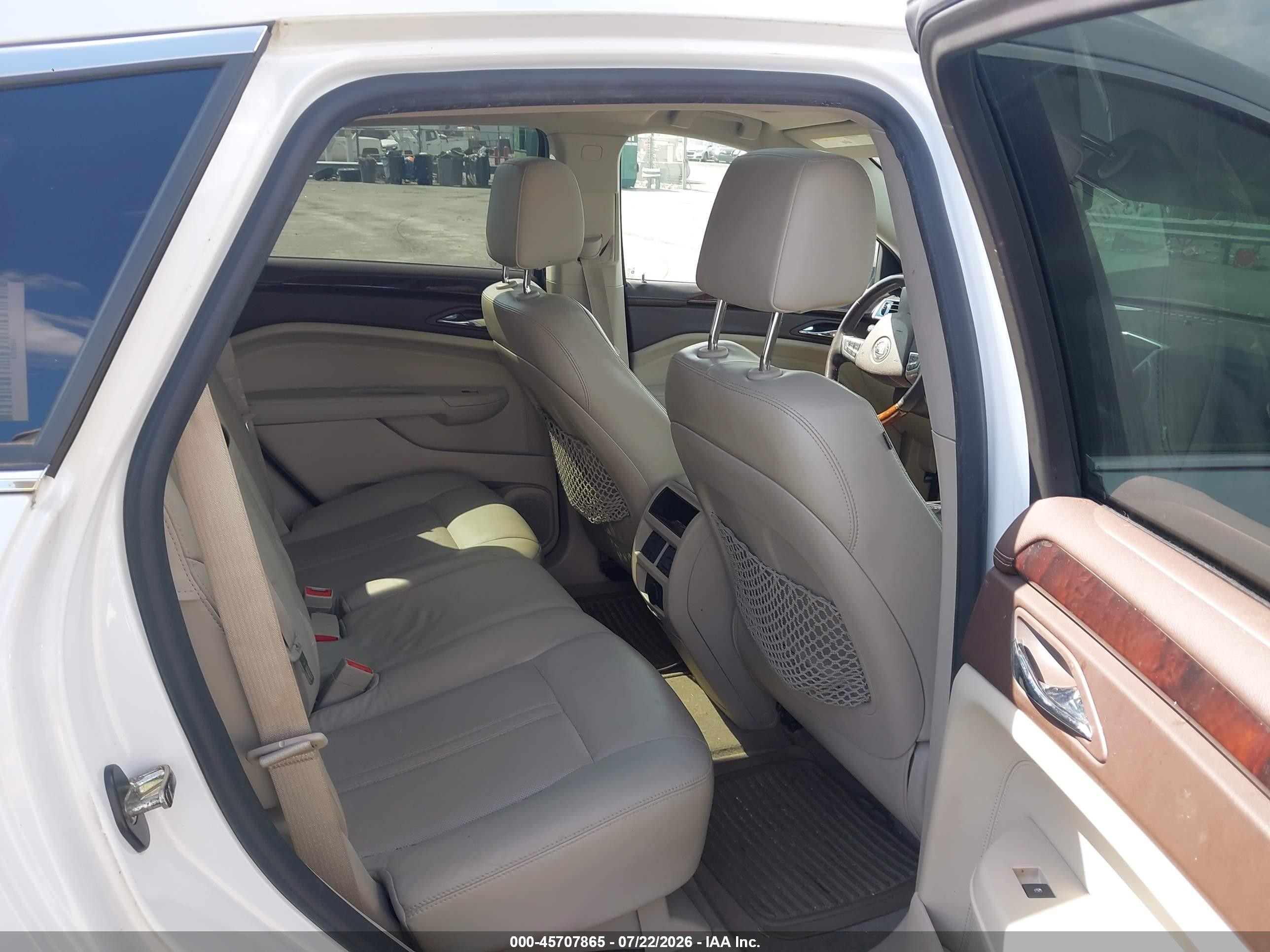 2010 Cadillac Srx Performance Collection White vin: 3GYFNEEY4AS611340