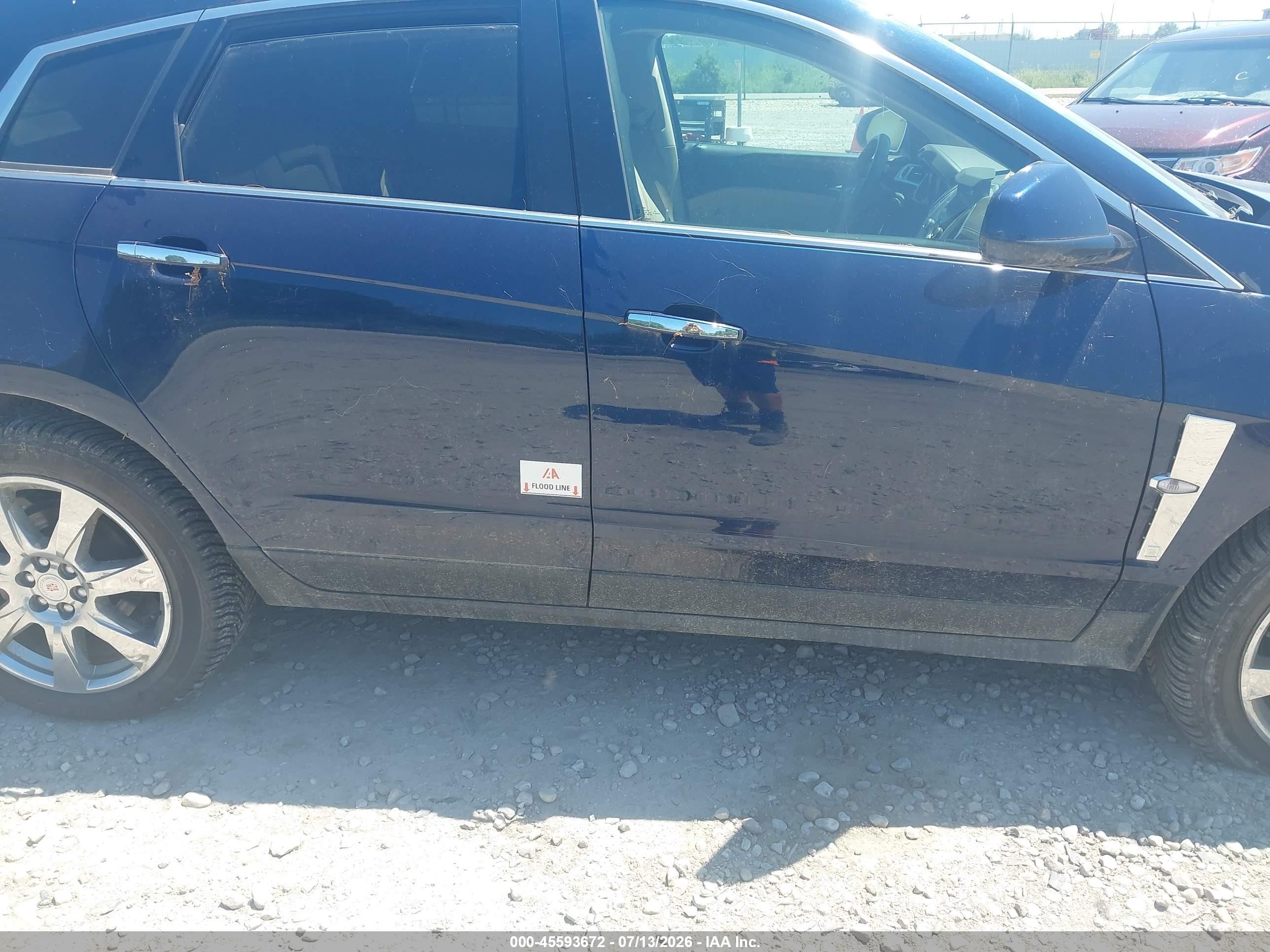 2010 Cadillac Srx Performance Collection Синий vin: 3GYFNEEY5AS500361