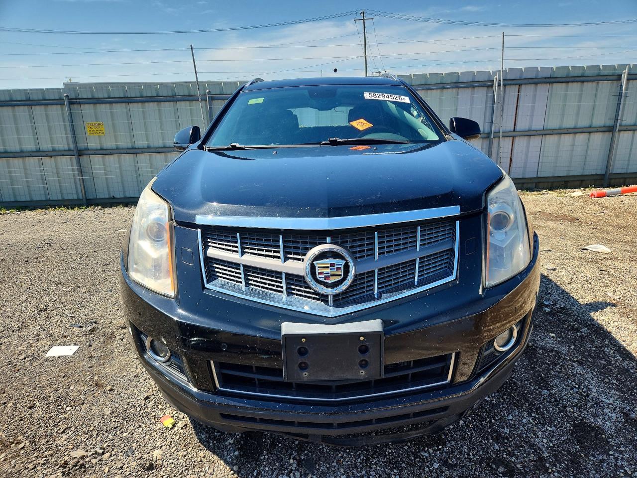 2010 Cadillac Srx Performance Collection Black vin: 3GYFNEEY5AS584035